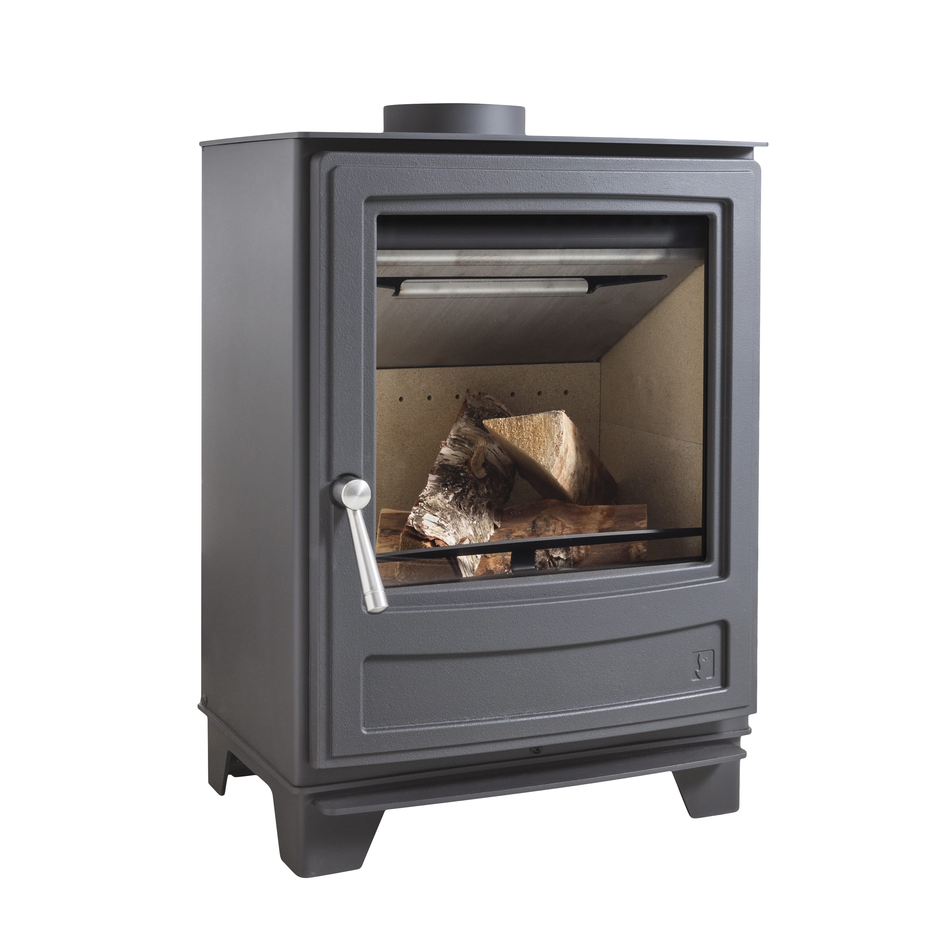 Arada Ecoburn 5 - Series 3 Multifuel Stove - Slate - AECO53S