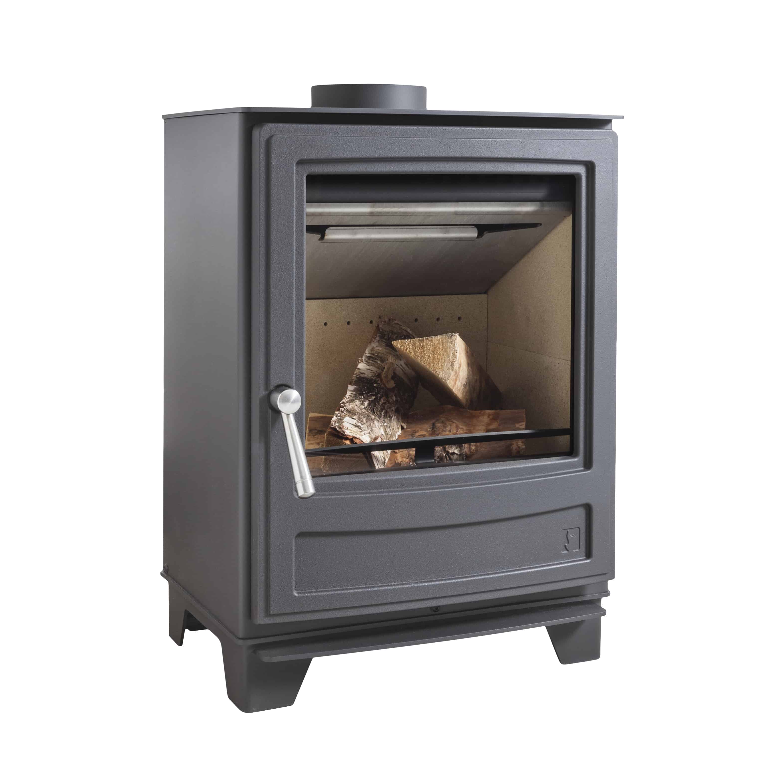 Arada Ecoburn 5 - Series 3 Multifuel Stove - Slate