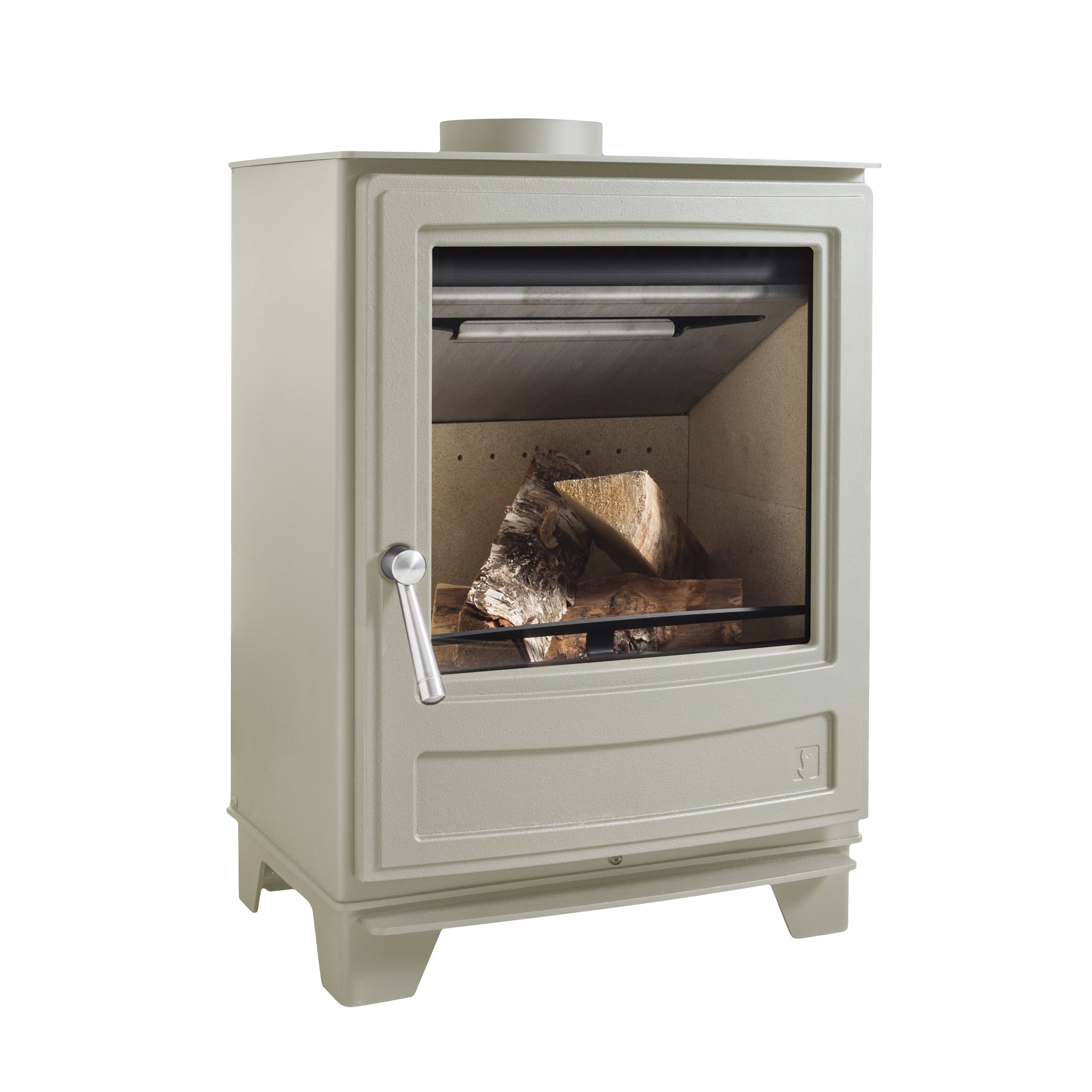 Arada Ecoburn 5 - Series 3 Multifuel Stove - Sandcastle - AECO53SA