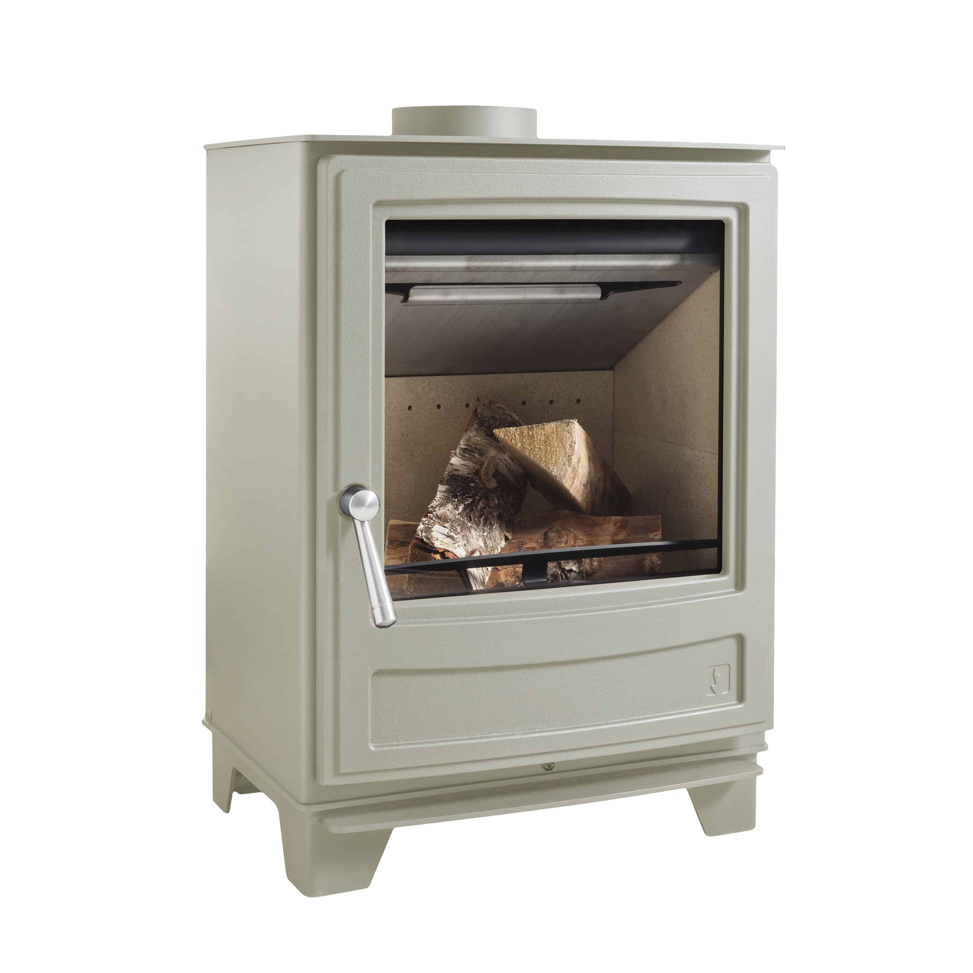 Arada Ecoburn 5 - Series 3 Multifuel Stove - Sandcastle