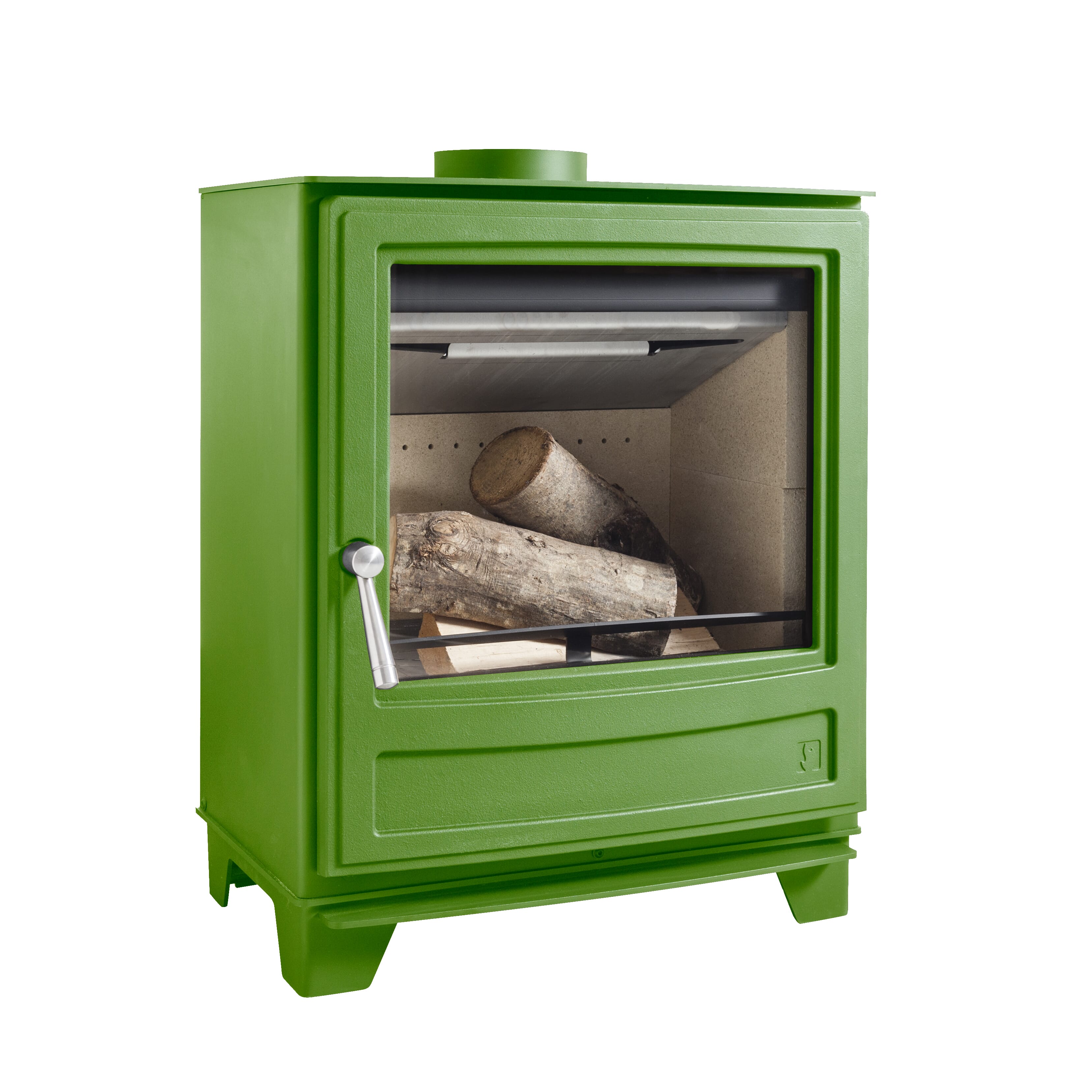 Arada Ecoburn 5 - Series 3 - Widescreen - Multifuel Stove - Peapod - AECOW53P