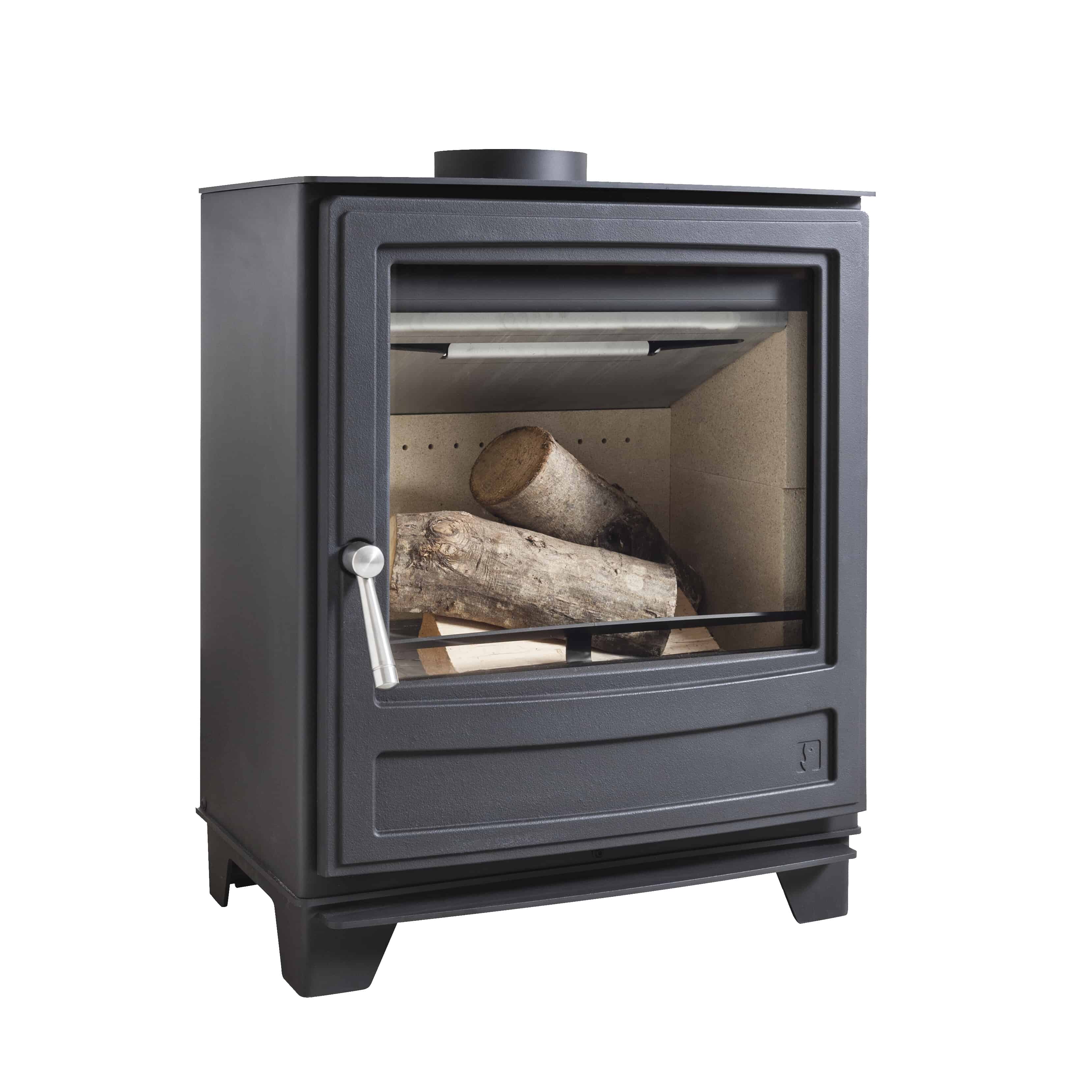 Arada Ecoburn 5 - Series 3 - Widescreen - Multifuel Stove - Midnight