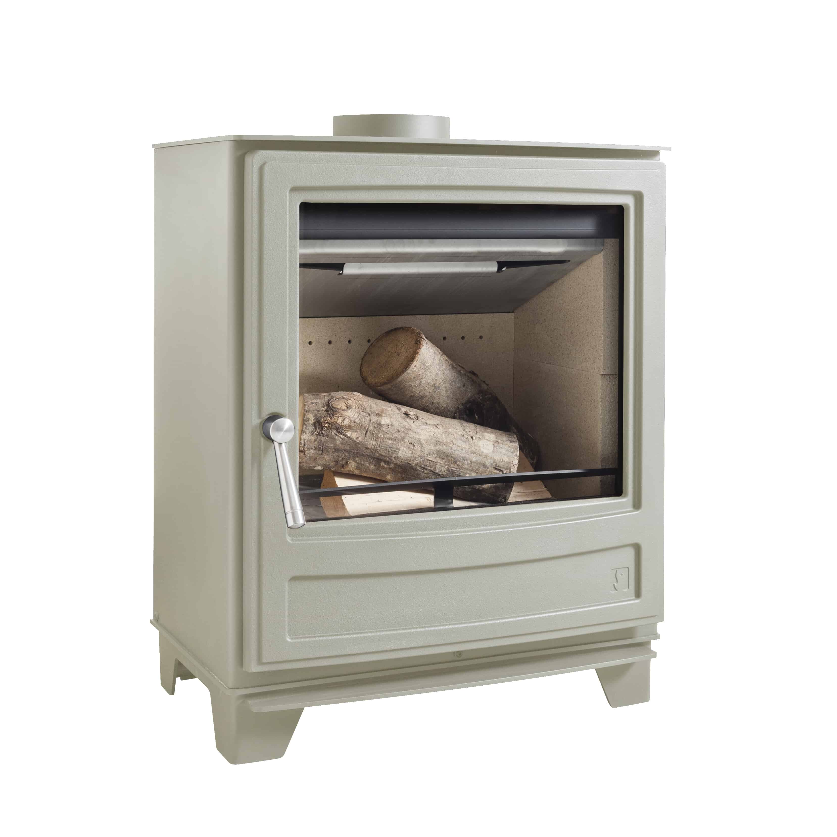 Arada Ecoburn 5 - Series 3 - Widescreen - Multifuel Stove - Sandcastle