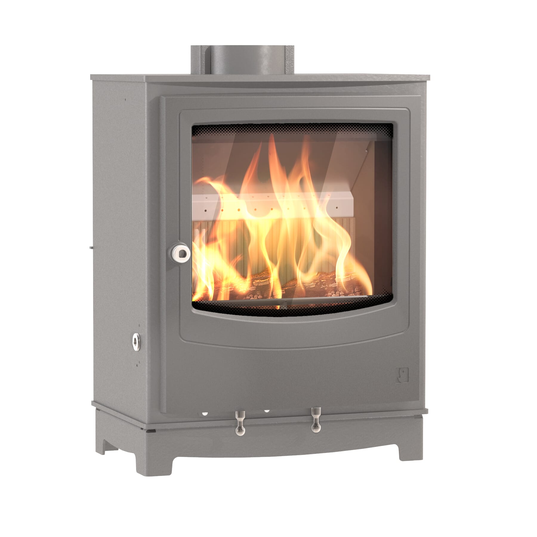 Arada Faringdon Small Eco - Multifuel Stove - Mist - AFARECSM