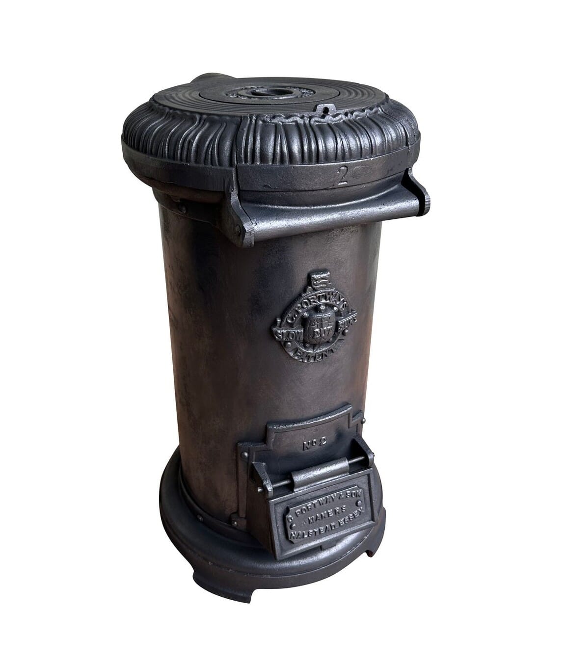 Reclaimed Portway Antique Tortoise Stove No 2 - 10369