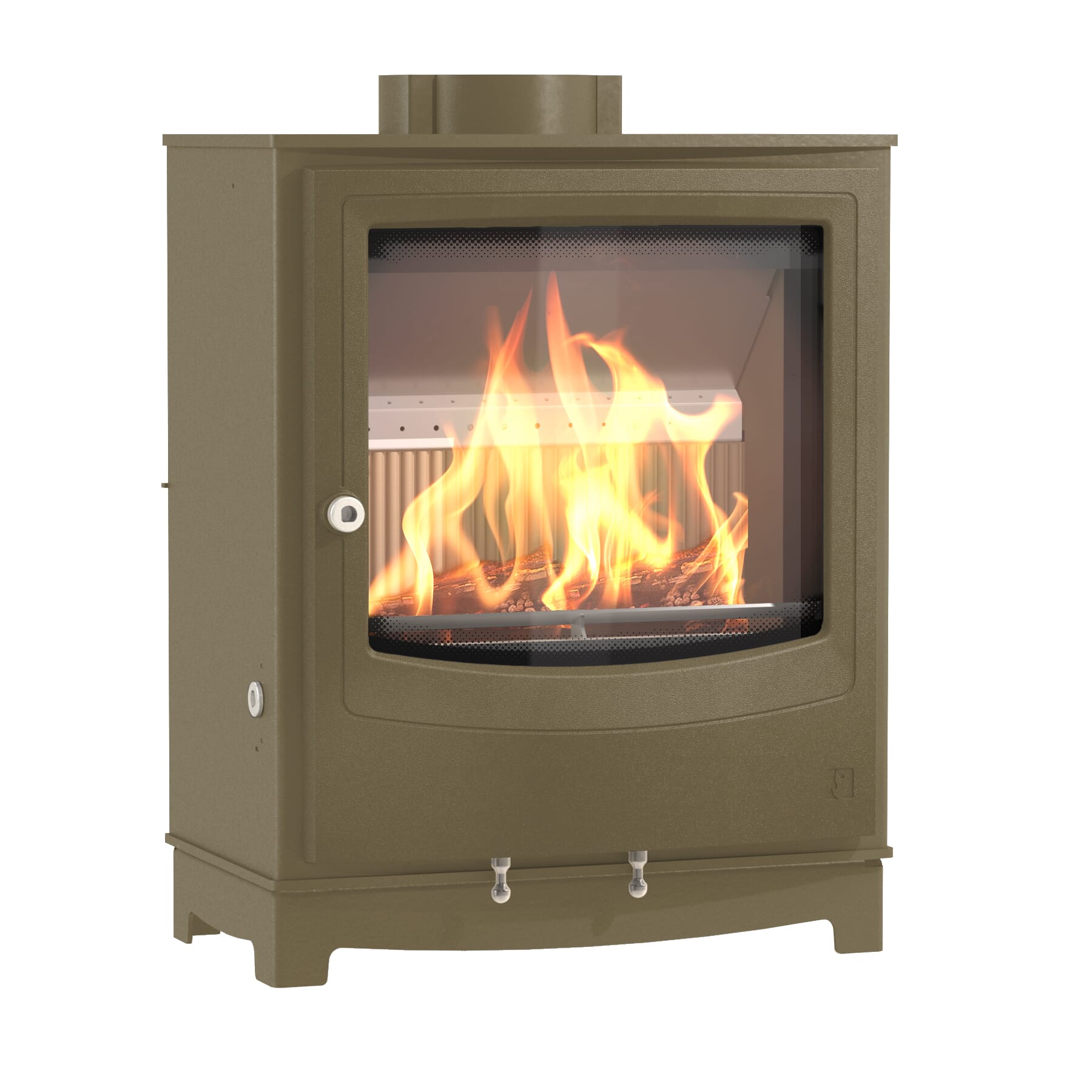 Arada Faringdon Medium Eco - Multifuel Stove - Chestnut - AFARMECSC