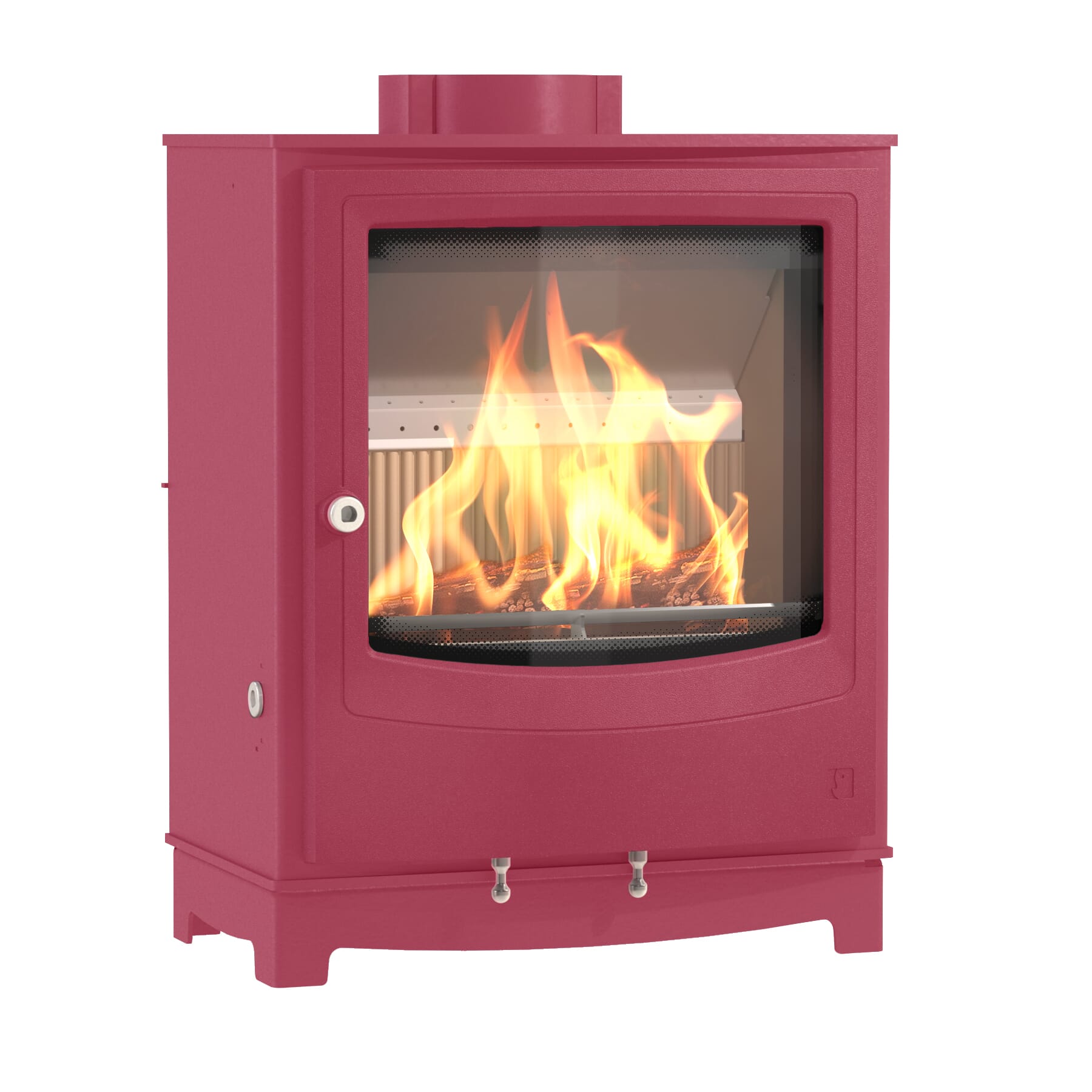 Arada Faringdon Medium Eco - Multifuel Stove - Flamingo - AFARMECSFL