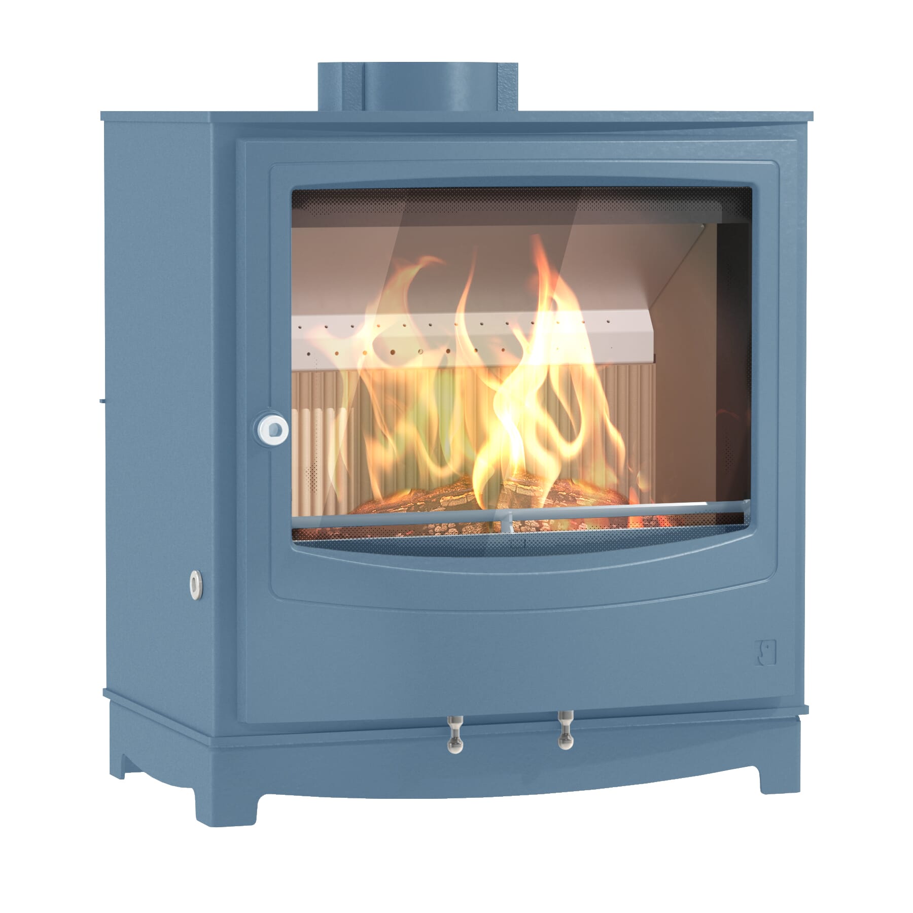 Arada Faringdon Large Eco - Multifuel Stove - Atlantic - AFARLECOSAT