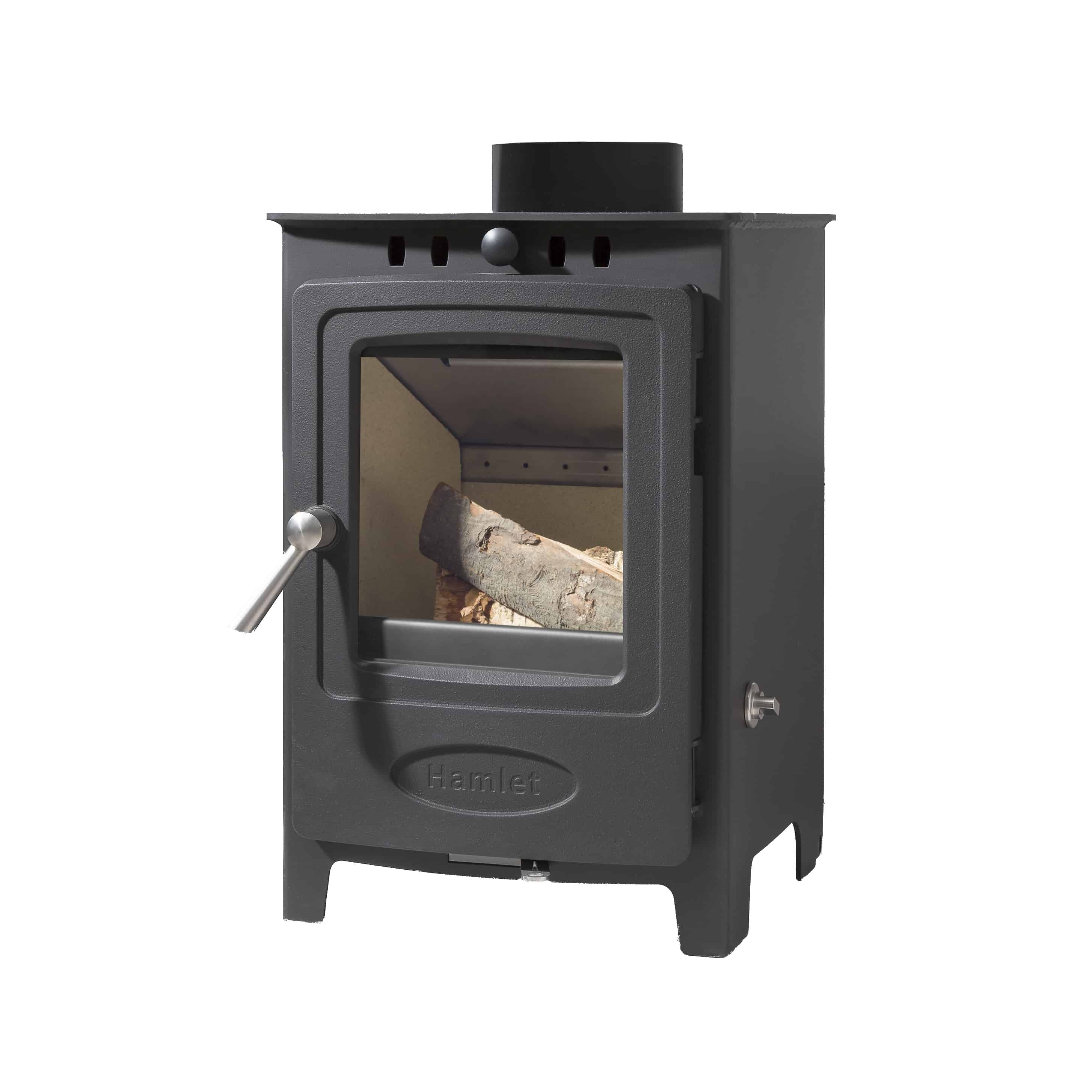 Arada Solution 4 - Multifuel Stove - Midnight Black