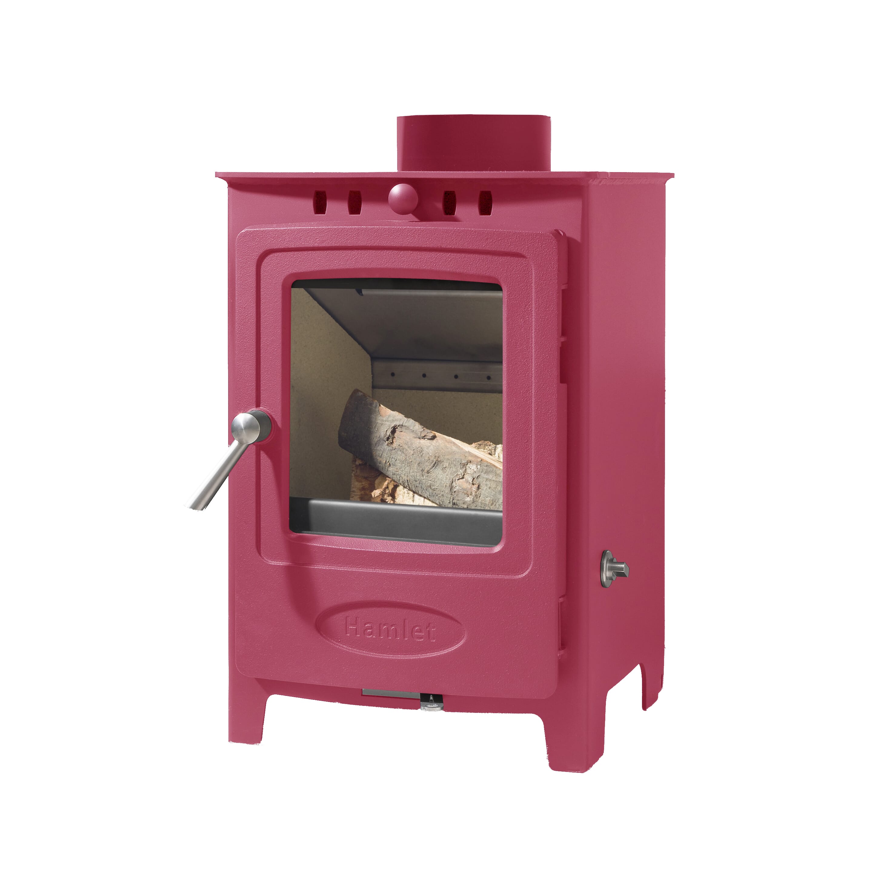 Arada Solution 4 - Multifuel Stove - Flamingo - ASOL4FL