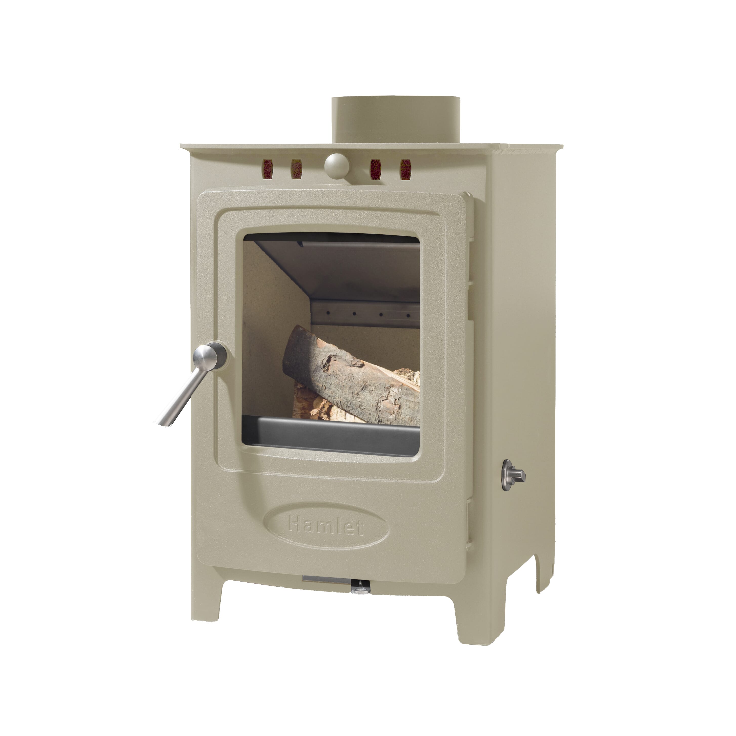 Arada Solution 4 - Multifuel Stove - Sandcastle - ASOL4SA