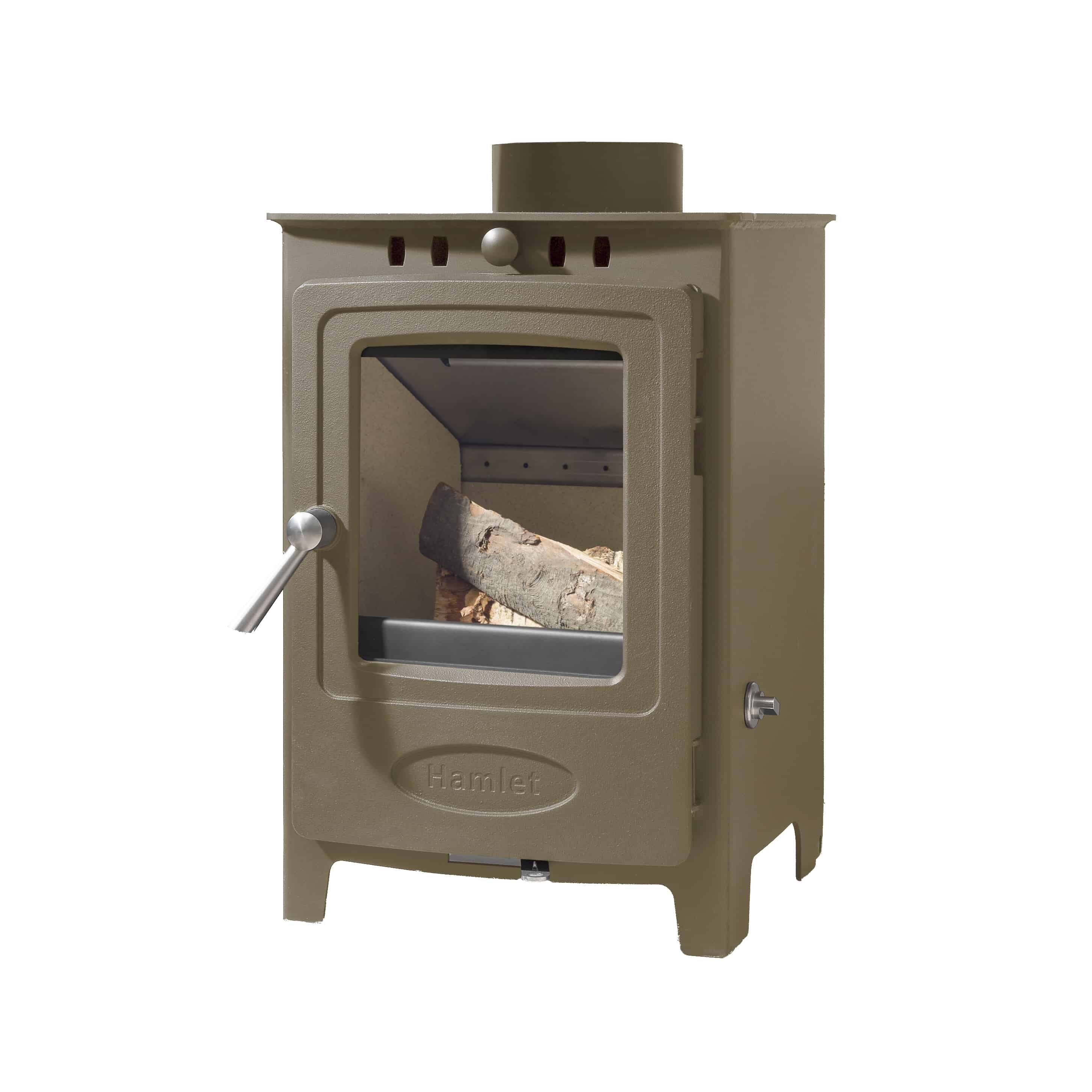 Arada Solution 4 - Multifuel Stove - Chestnut