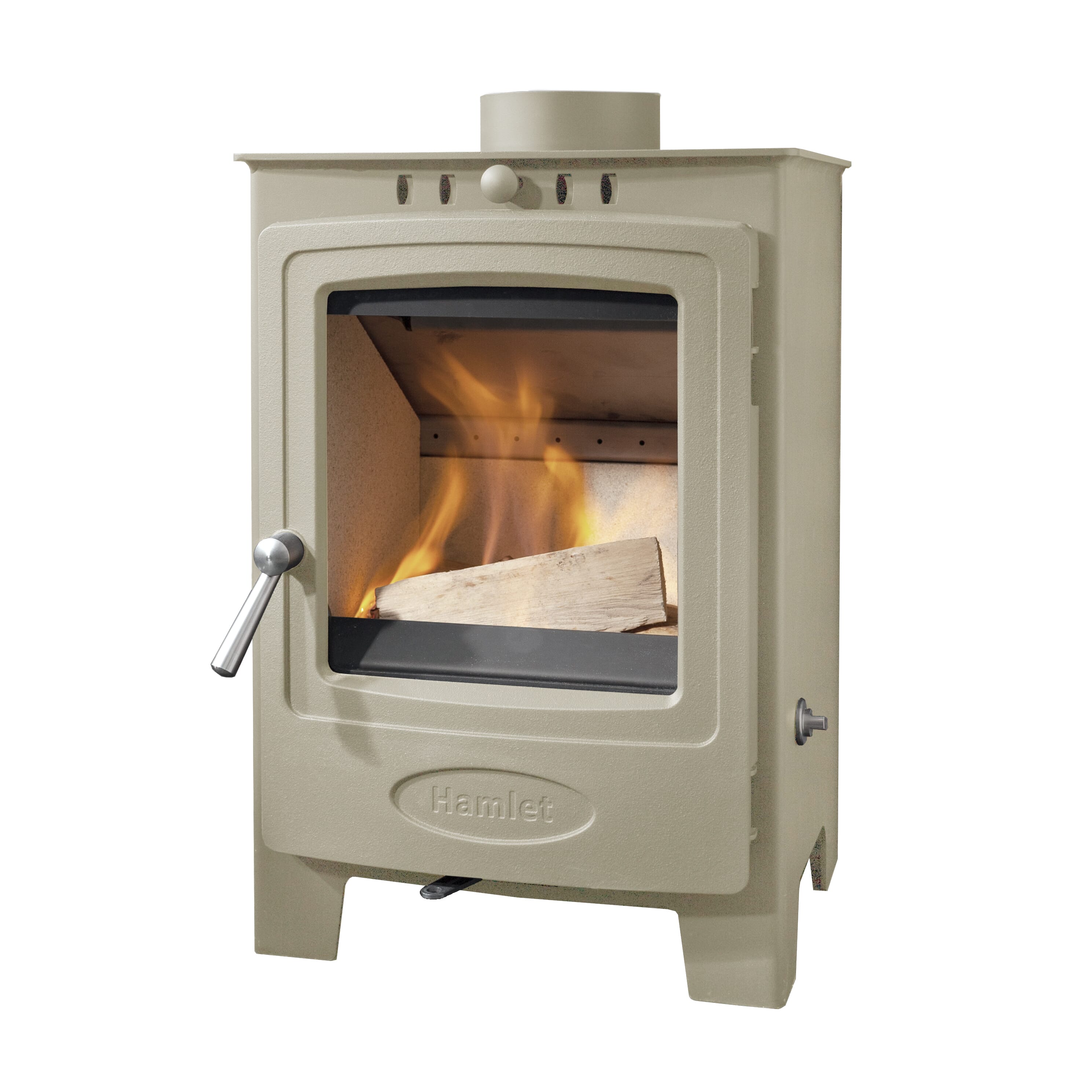Arada Solution 5 Compact - Multifuel Stove - Sandcastle - ASOL5CSA