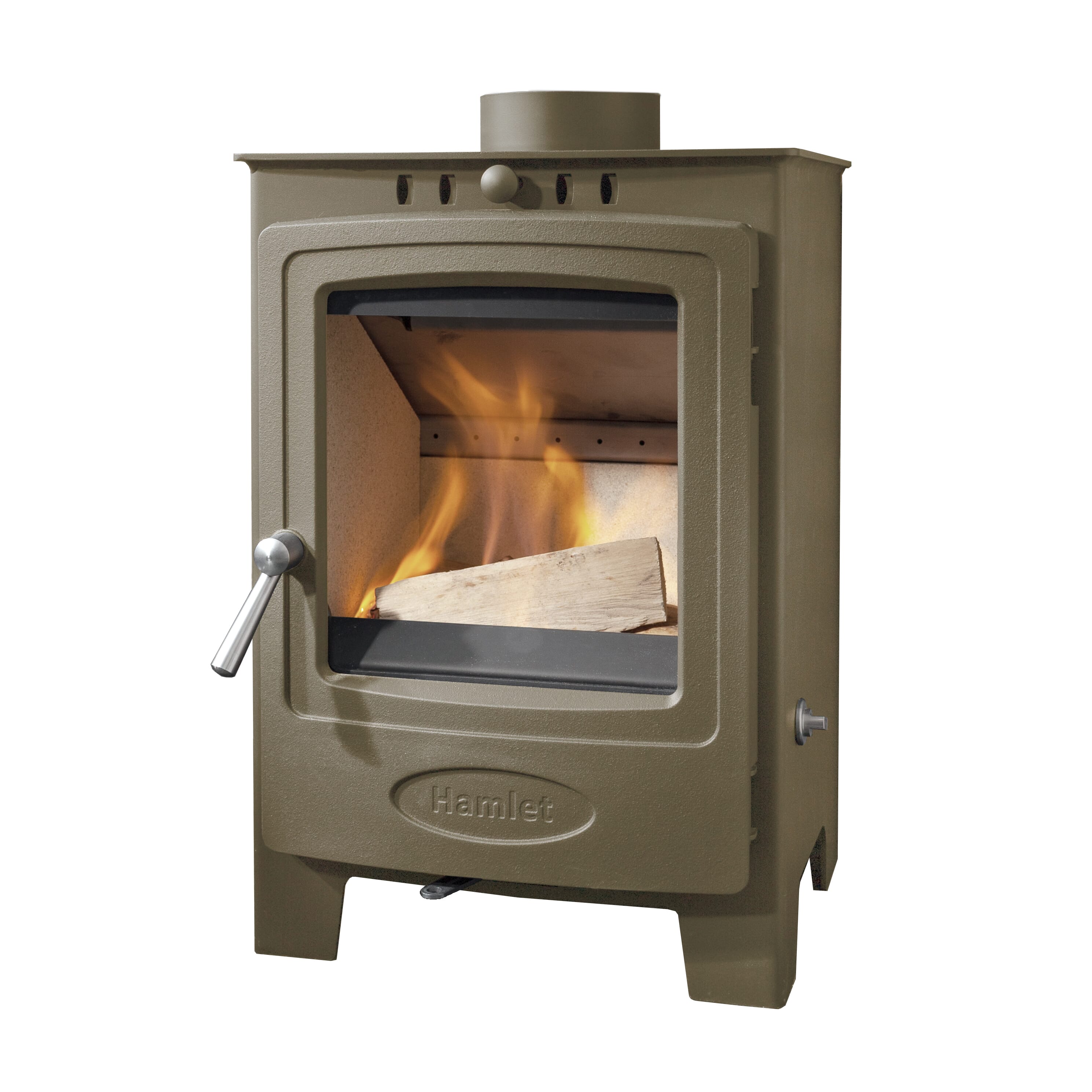Arada Solution 5 Compact - Multifuel Stove - Chestnut - ASOL5CSCH