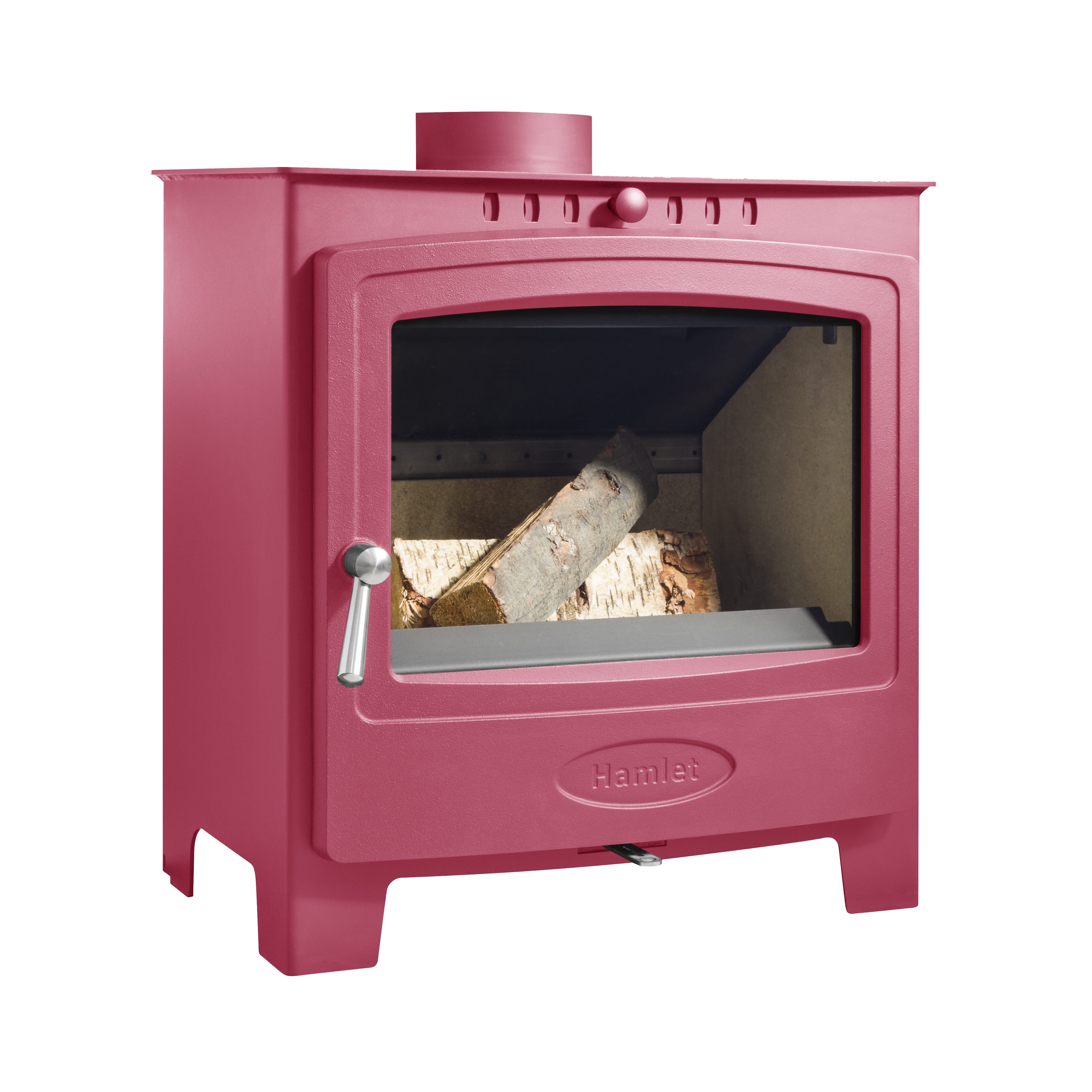 Arada Solution 5 Widescreen - Multifuel Stove - Flamingo - ASOL5WFL