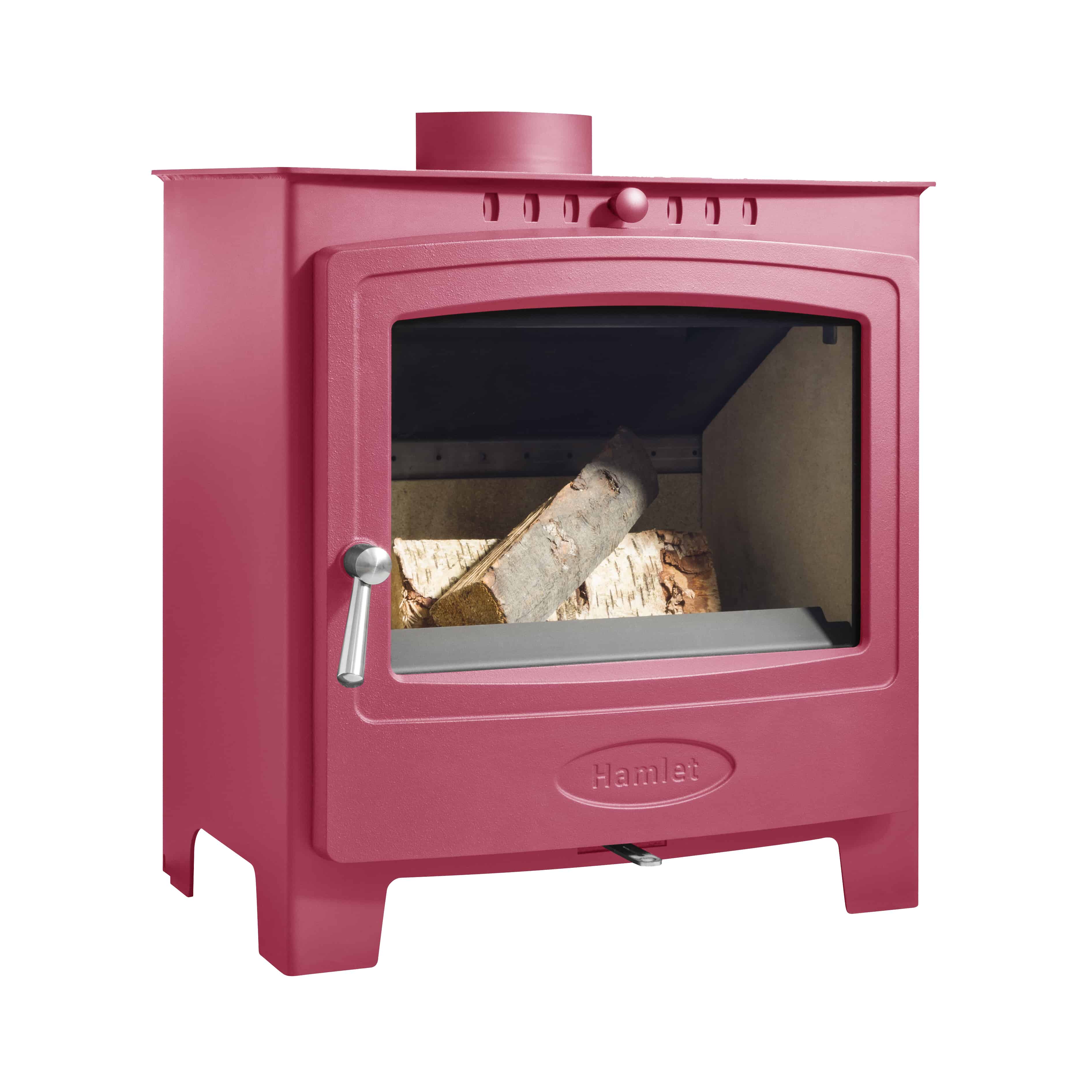 Arada Solution 5 Widescreen - Multifuel Stove - Flamingo