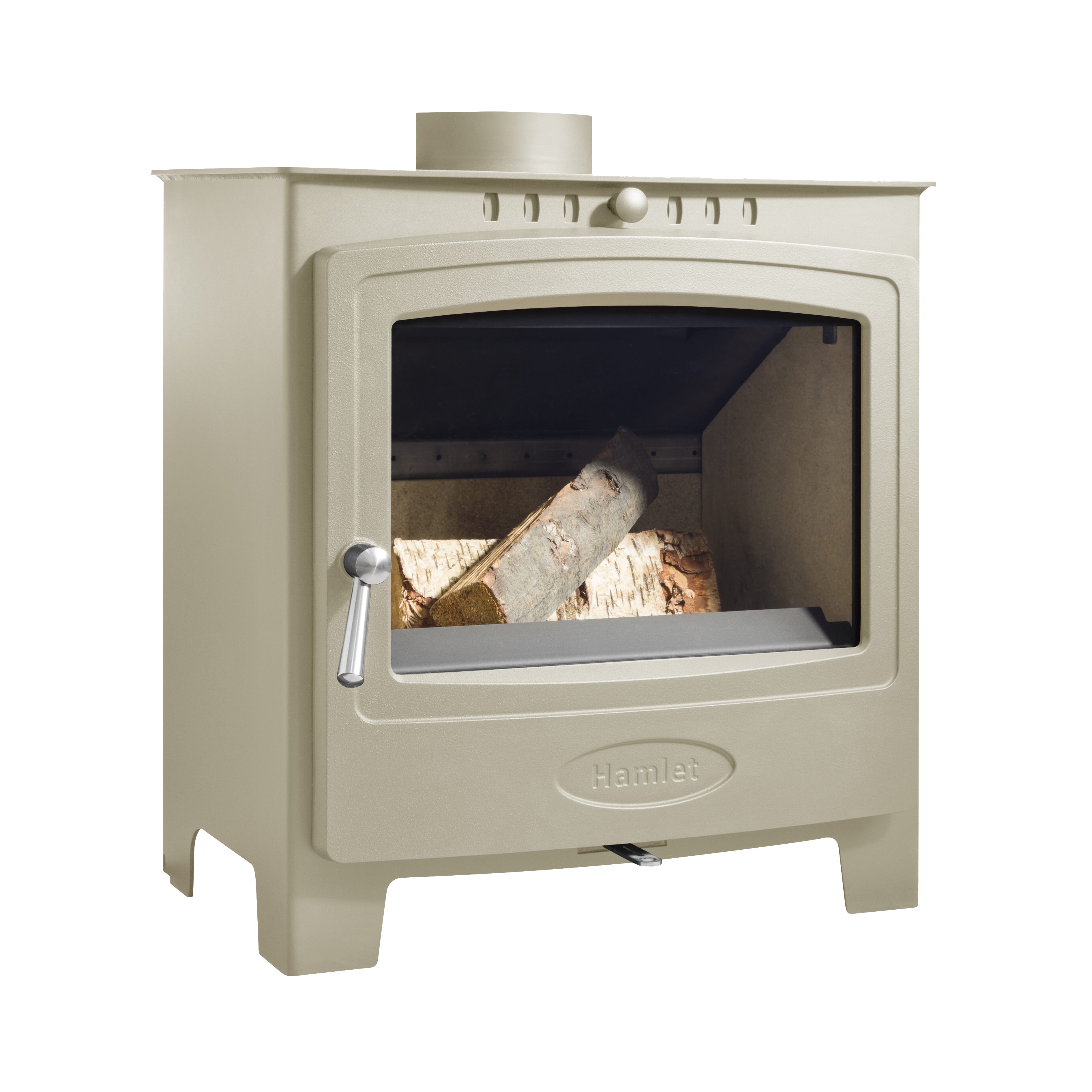 Arada Solution 5 Widescreen - Multifuel Stove - Sandcastle - ASOL5WSA