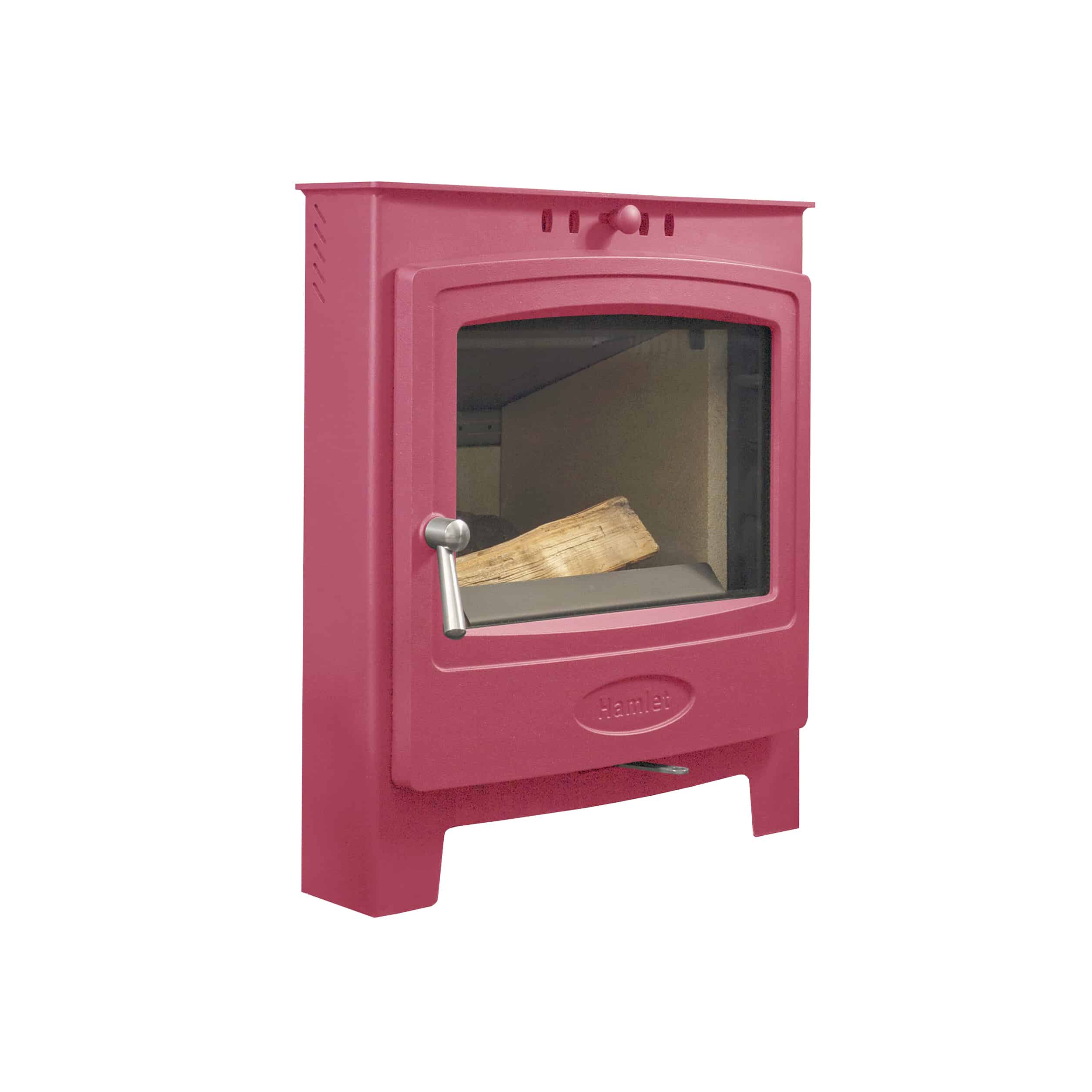 Arada Solution 5 Inset - Multifuel Stove - Flamingo