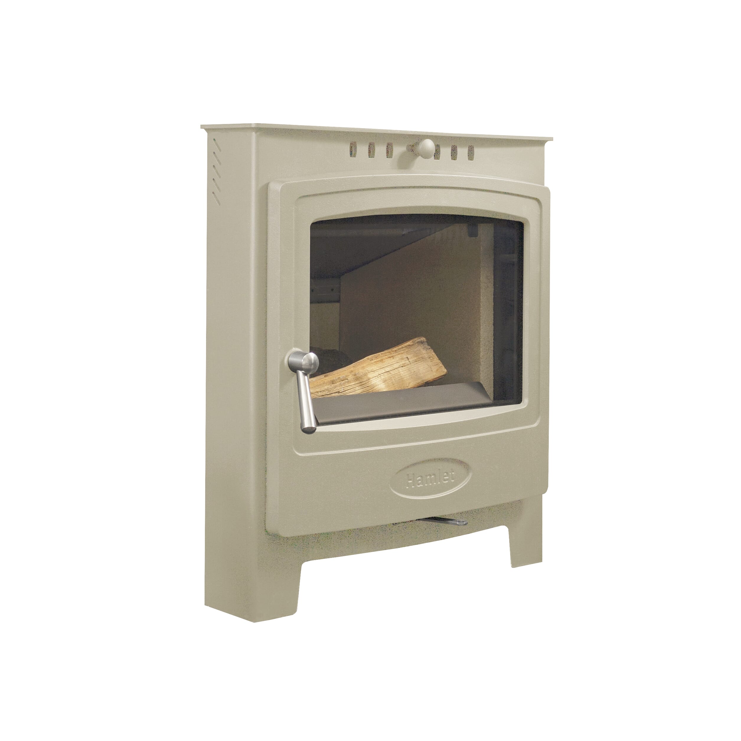 Arada Solution 7 Inset - Multifuel Stove - Sandcastle - ASOL7ISA
