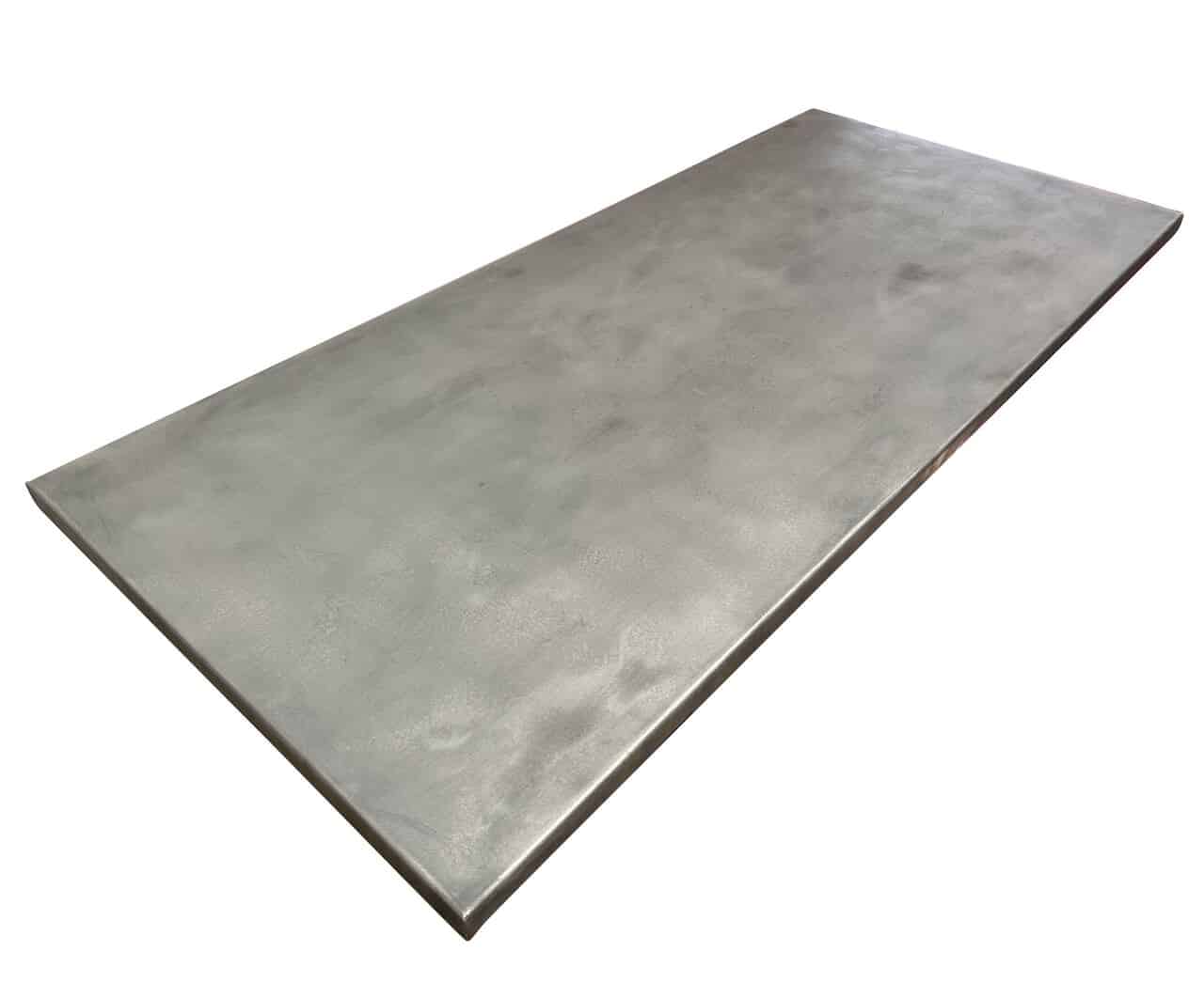 Bespoke Kitchen Distressed Zinc Island Worktop