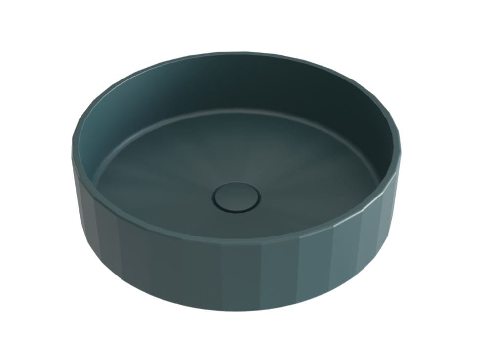 Whitebirk Krete Chania Bathroom Sink - Deep Blue - WBK-CHDB