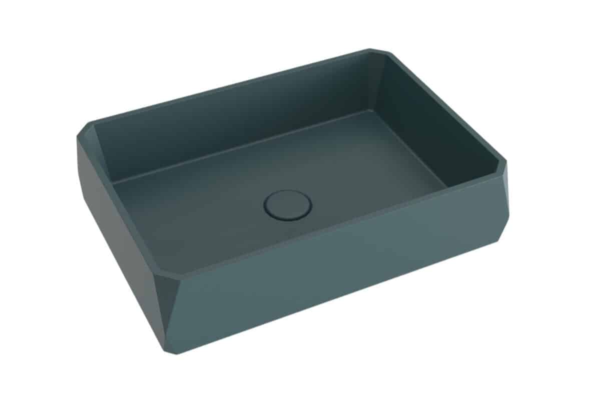 Whitebirk Krete Loutro Bathroom Sink - Deep Blue