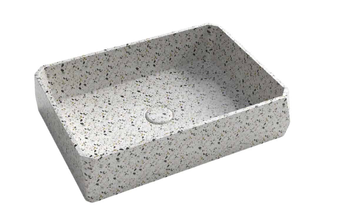 Whitebirk Krete Loutro Bathroom Sink - Terrazzo