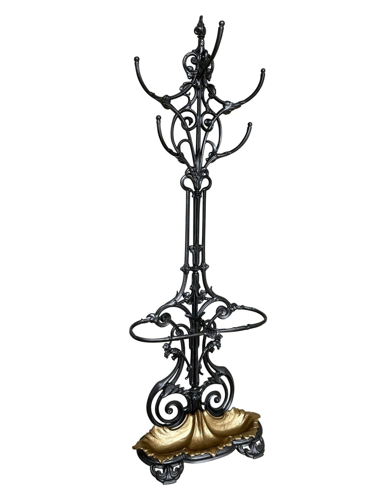 Original Coalbrookdale Cast Iron Hall Stand - 10448