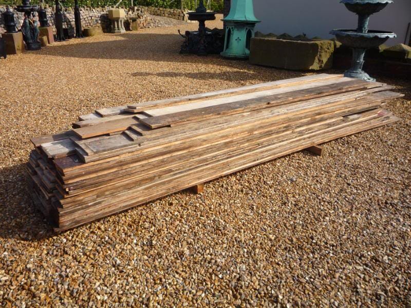 Reclaimed Used Pine Floorboards - 3871
