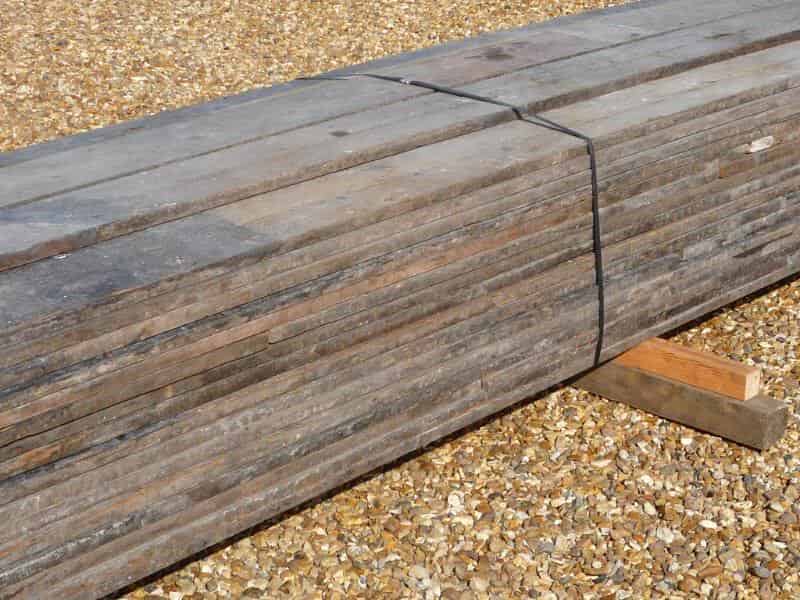 Antique Victorian Used Reclaimed Pine Floorboards