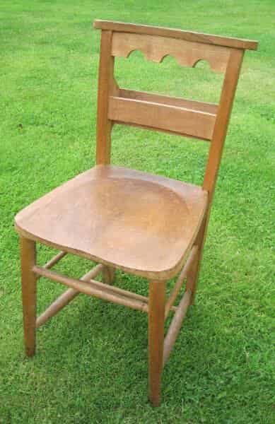 Reclaimed Antique Victorian Church Chairs