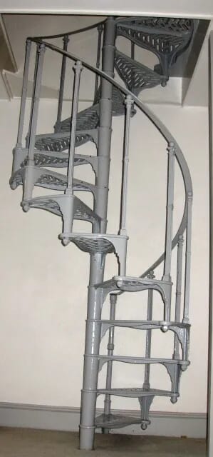 Cast Iron Spiral Staircase - St Pancras Iron Work Company London - 4634