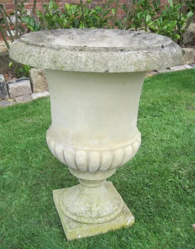 Vintage Reclaimed Haddonstone Versailles Vase - 4649