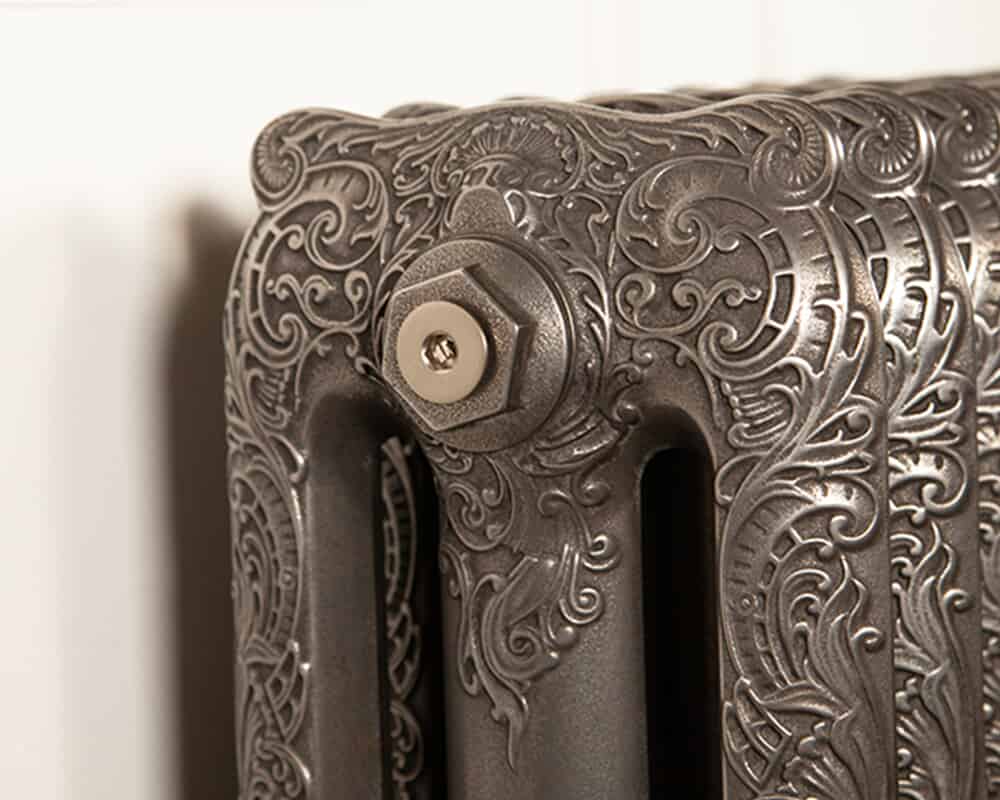 Satin Nickel Cast Iron Radiator Bleed Valve