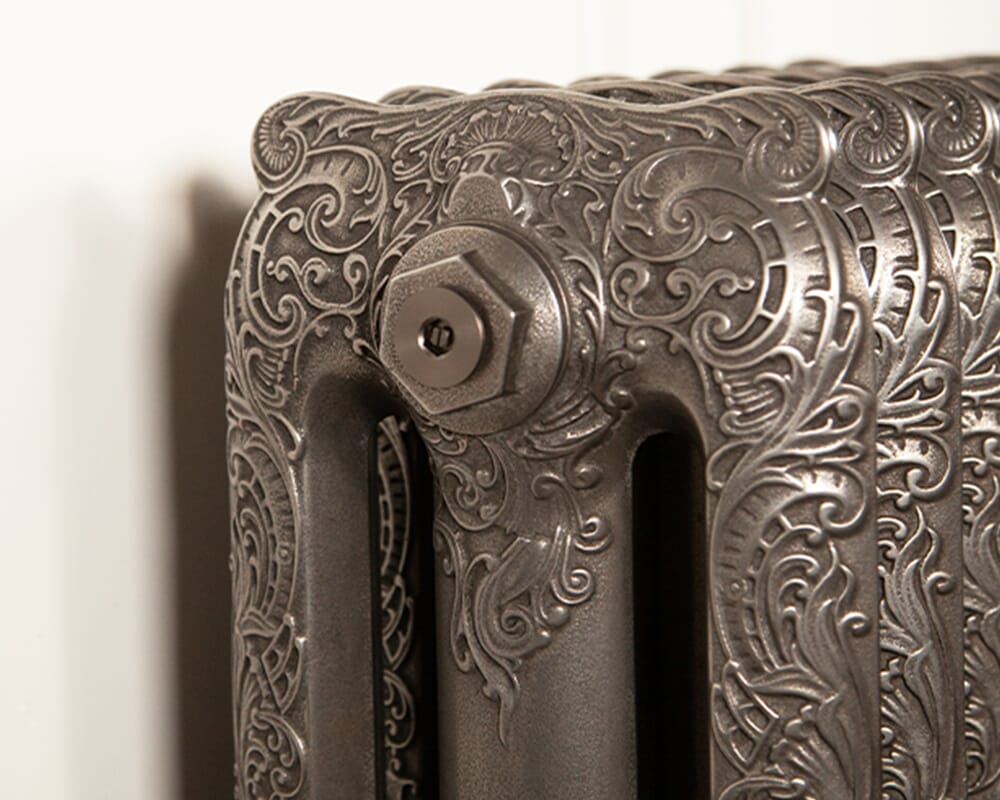 Pewter Cast Iron Radiator Bleed Valve  - HAN141