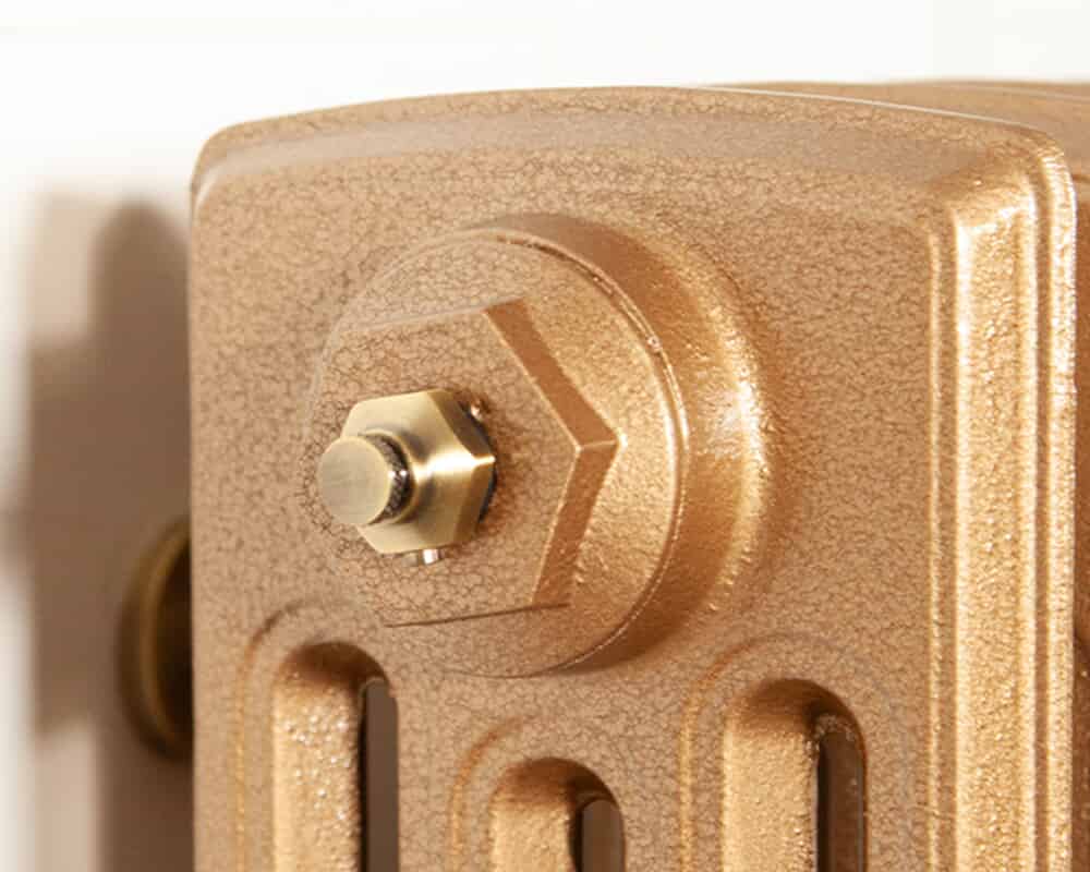 Luxury Antique Brass Cast Iron Radiator Bleed Valve