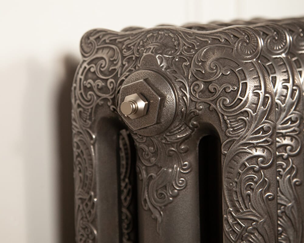 Luxury Satin Nickel Cast Iron Radiator Bleed Valve  - HAN152