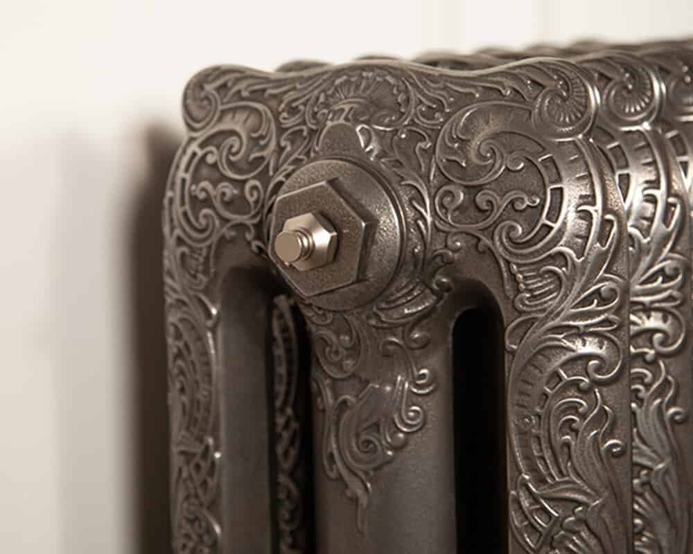 Luxury Satin Nickel Cast Iron Radiator Bleed Valve