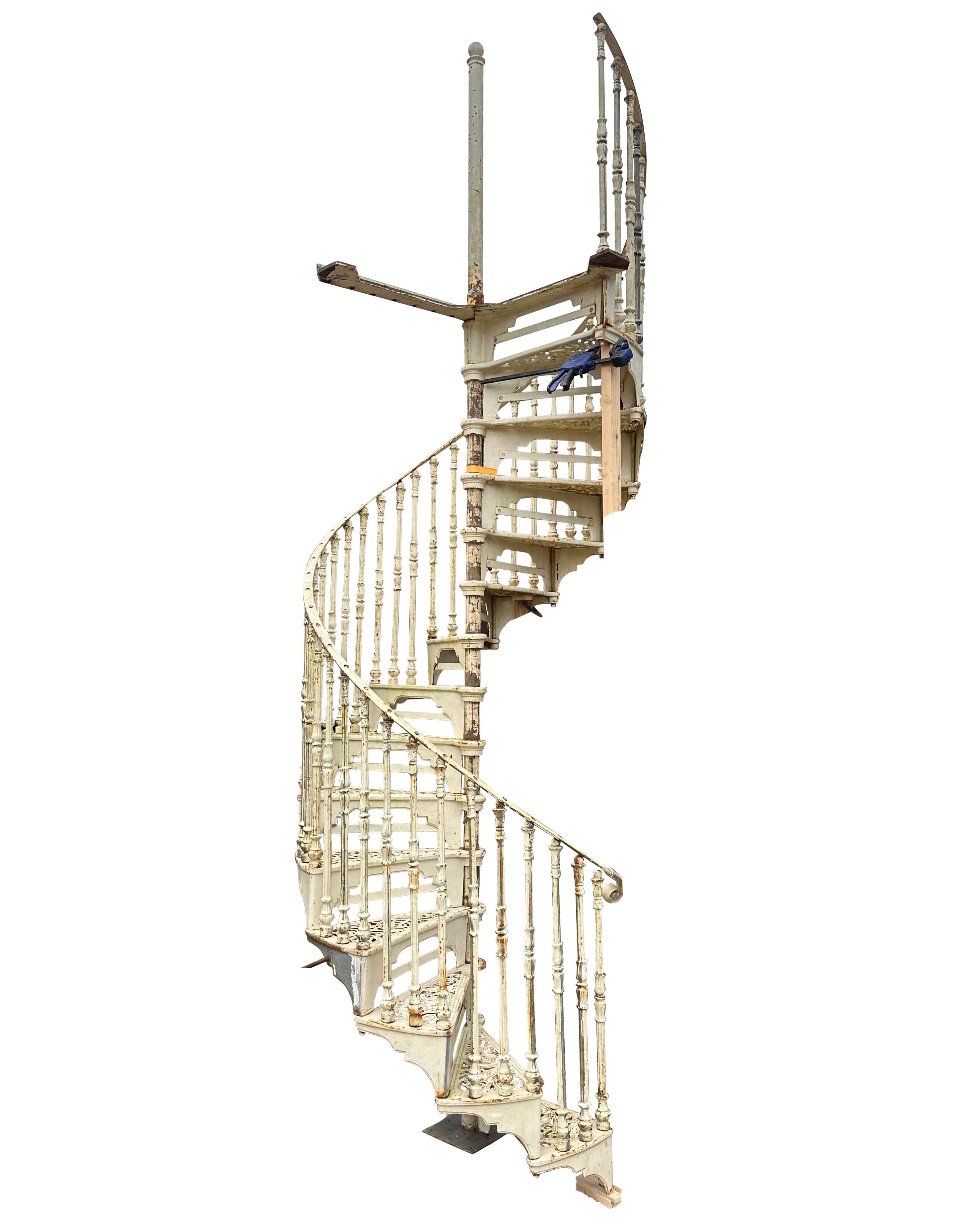 Large Safety Stairways Cast Iron Spiral Staircase - 9921