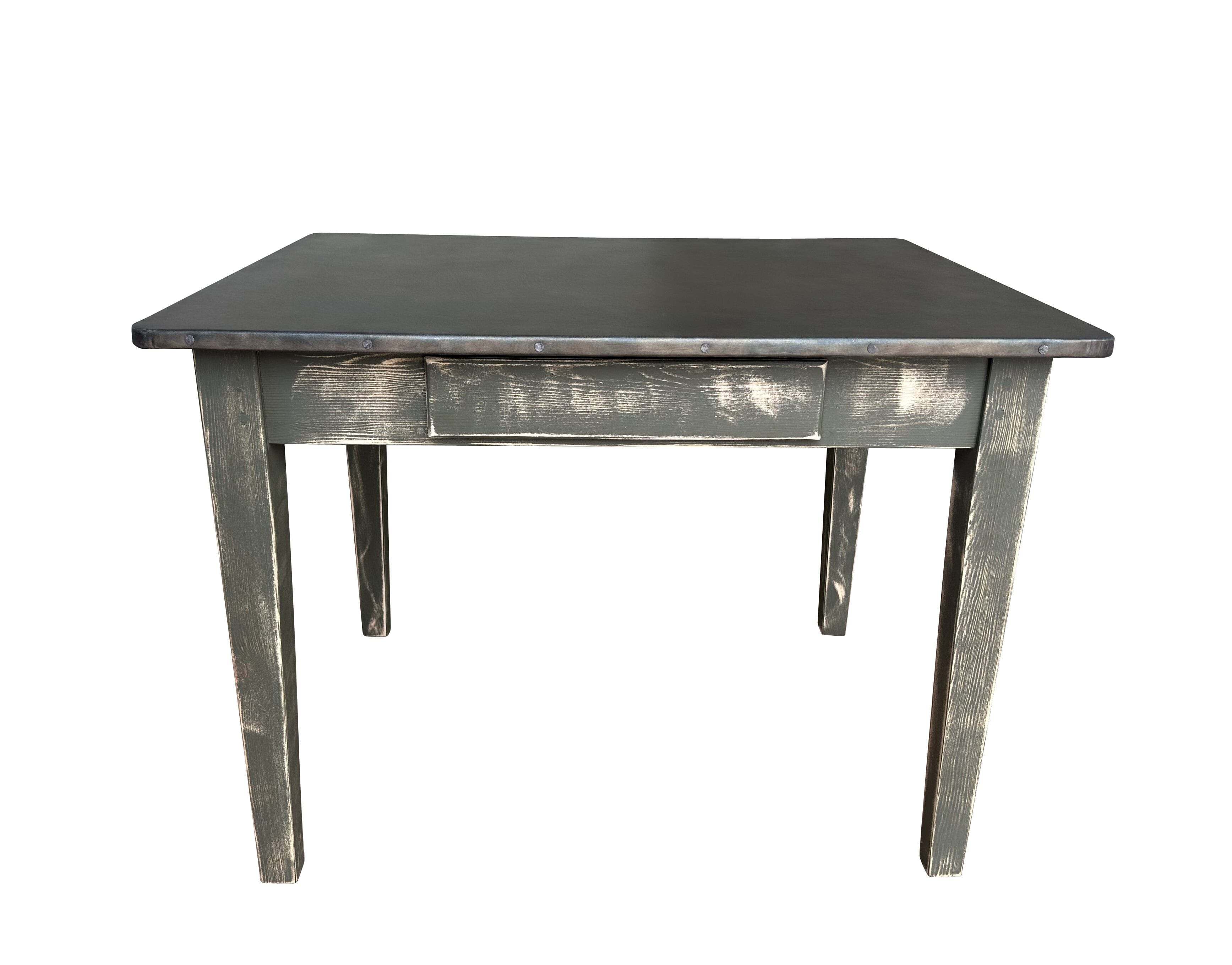 Handmade Antique Zinc Dining Table - D2205
