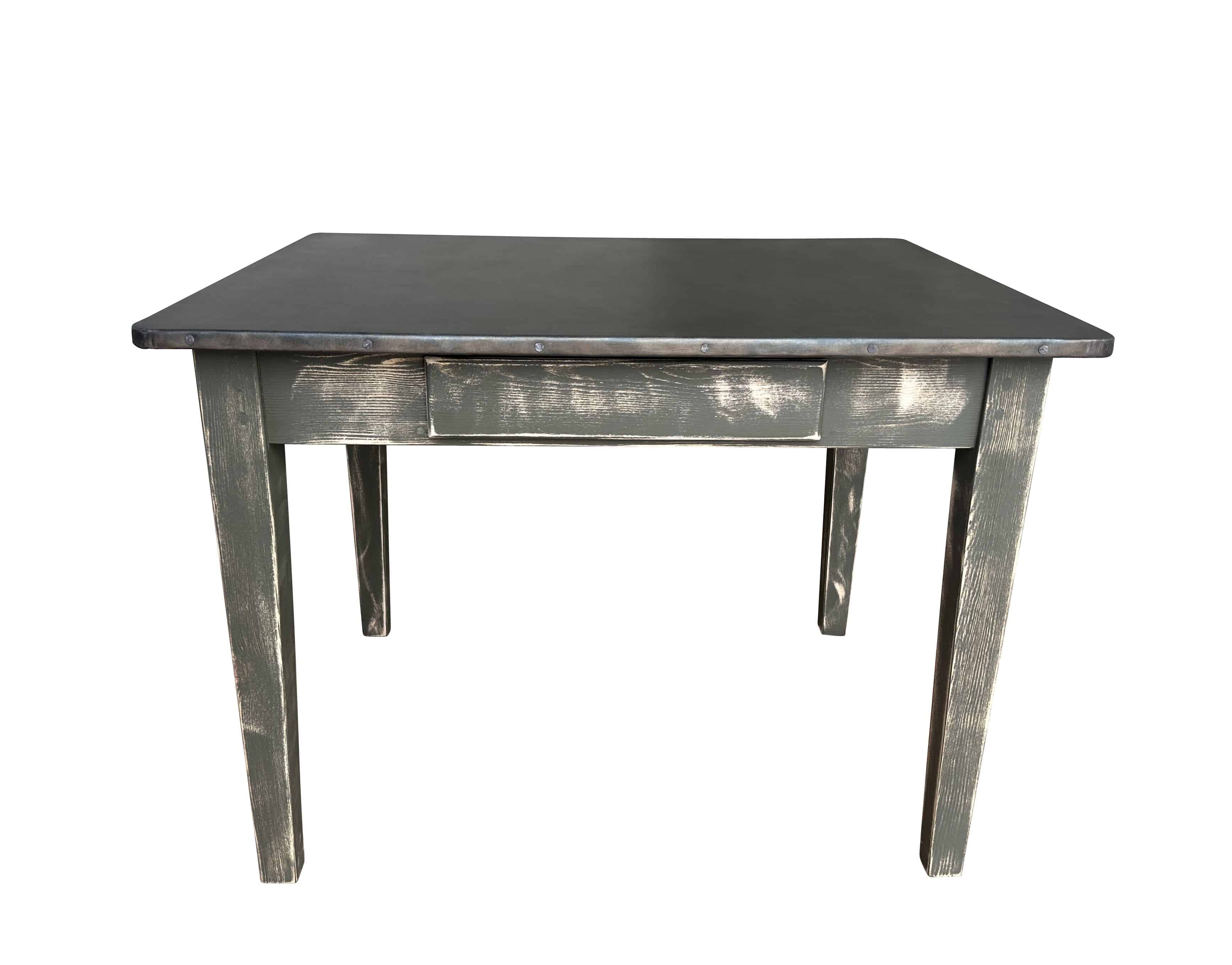 Handmade Antique Zinc Dining Table