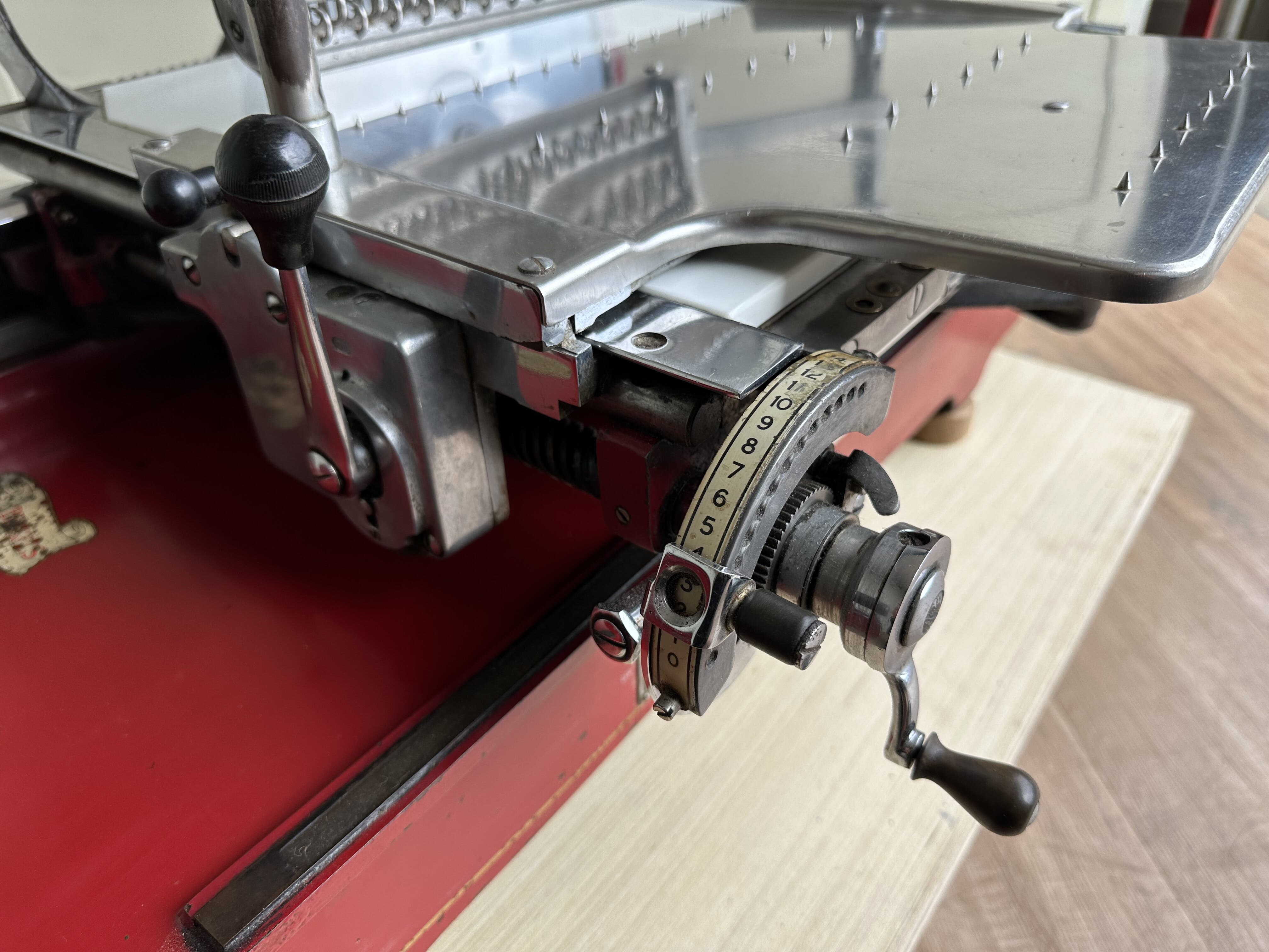 Reclaimed Berkel and Parnalls Bacon Slicer