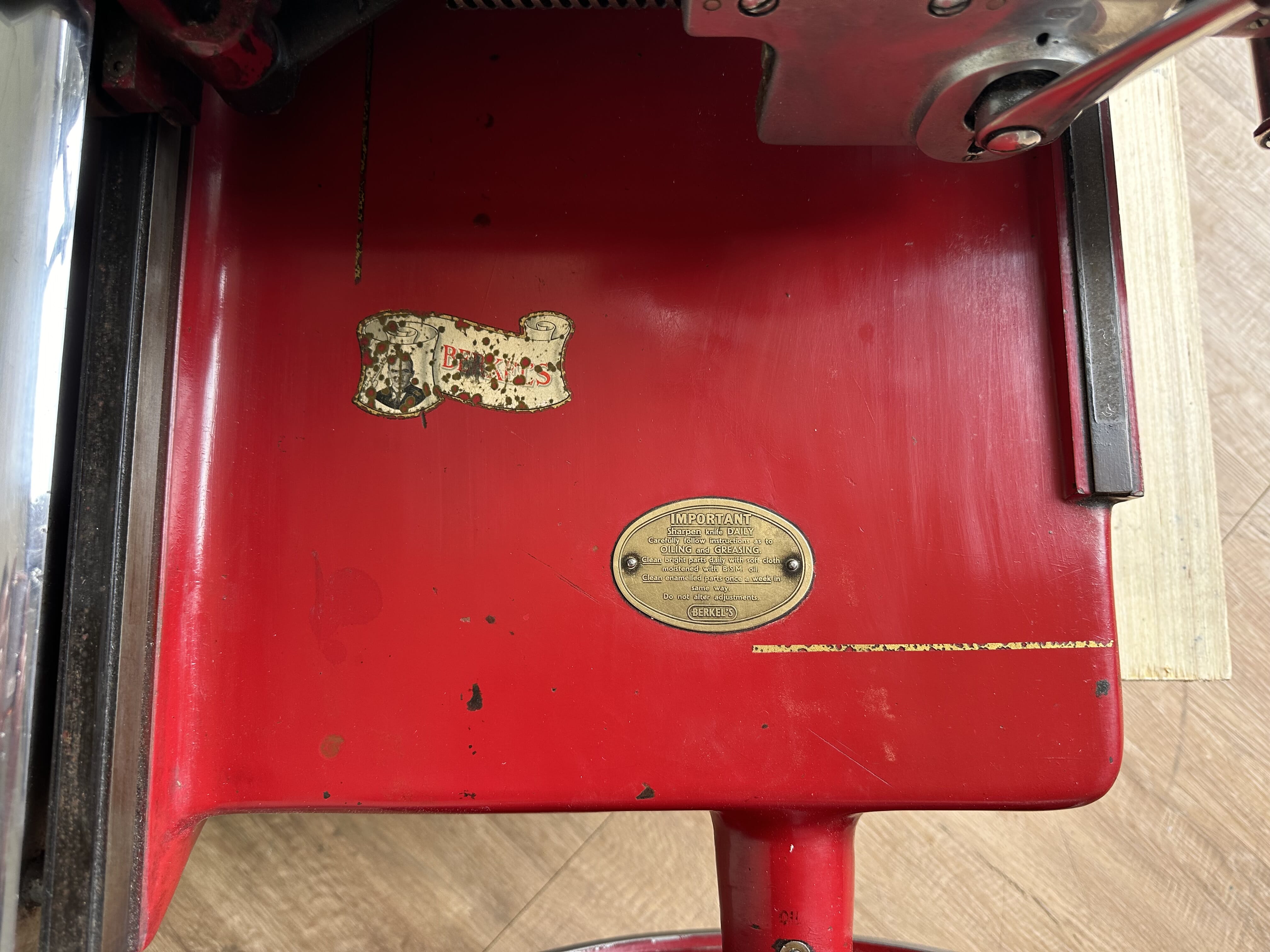 Original Genuine Berkel Bacon Slicer Model Number 23