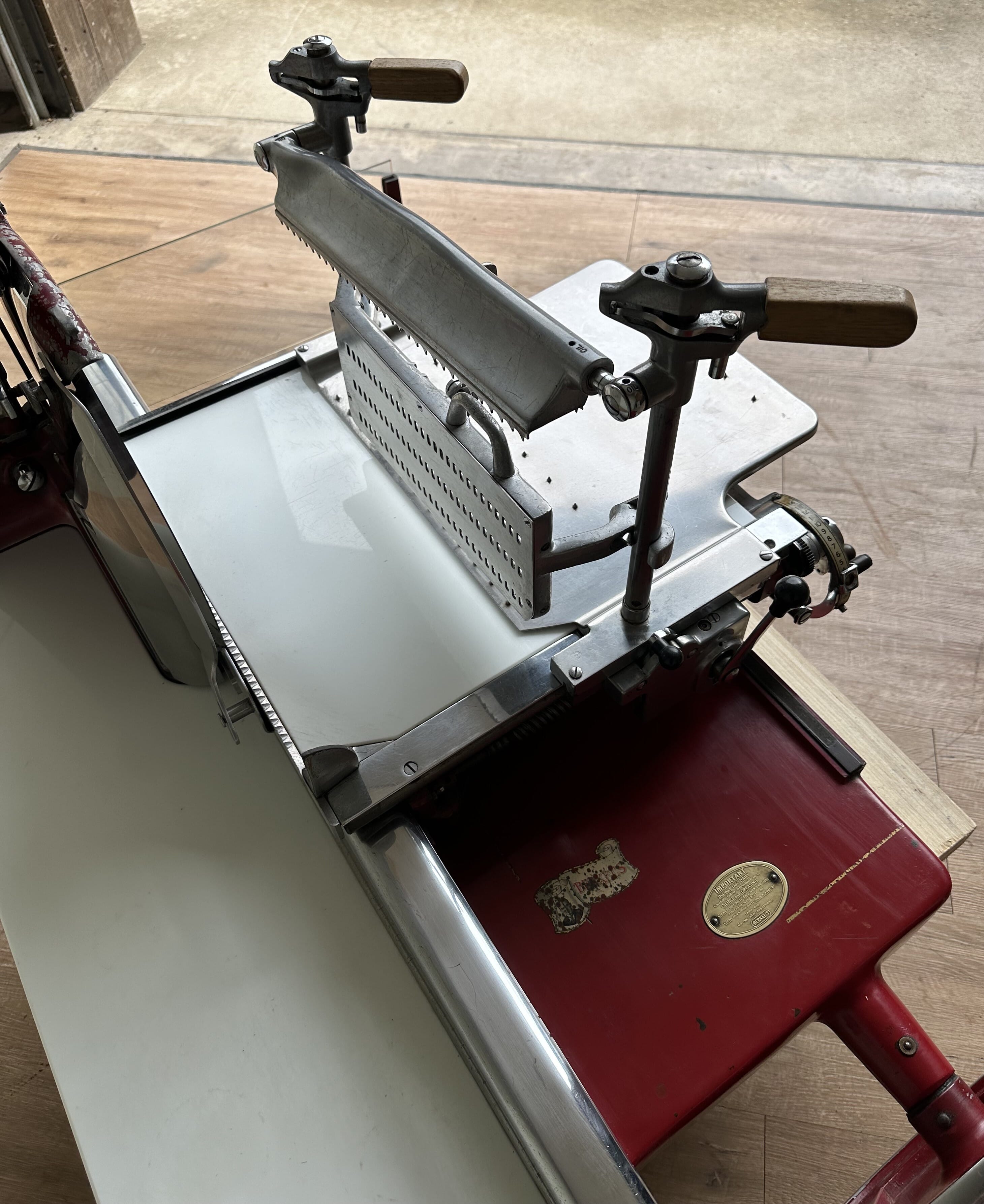 Genuine Vintage Berkel Bacon Slicer Model Number 23
