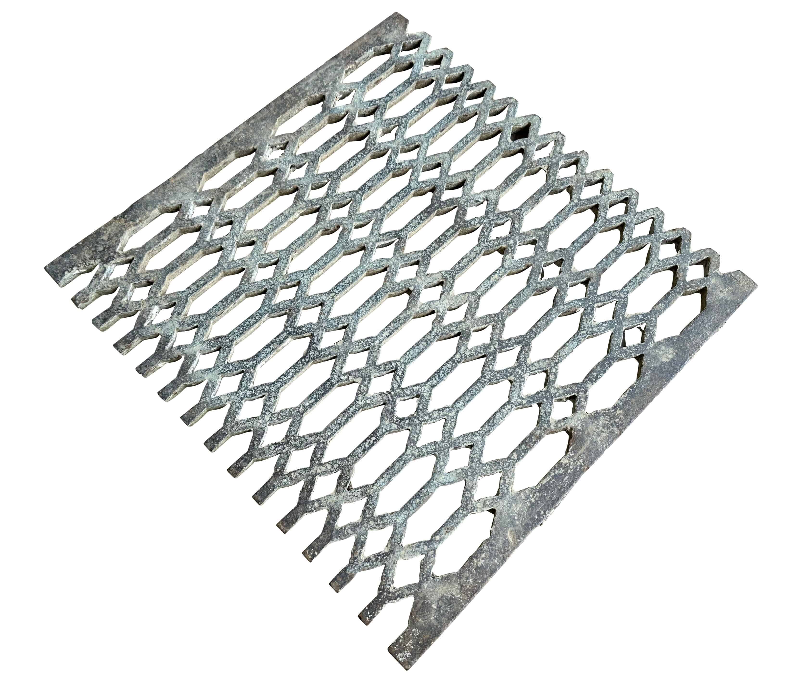 Reclaimed Victorian Cast Iron Floor Grille / Grid