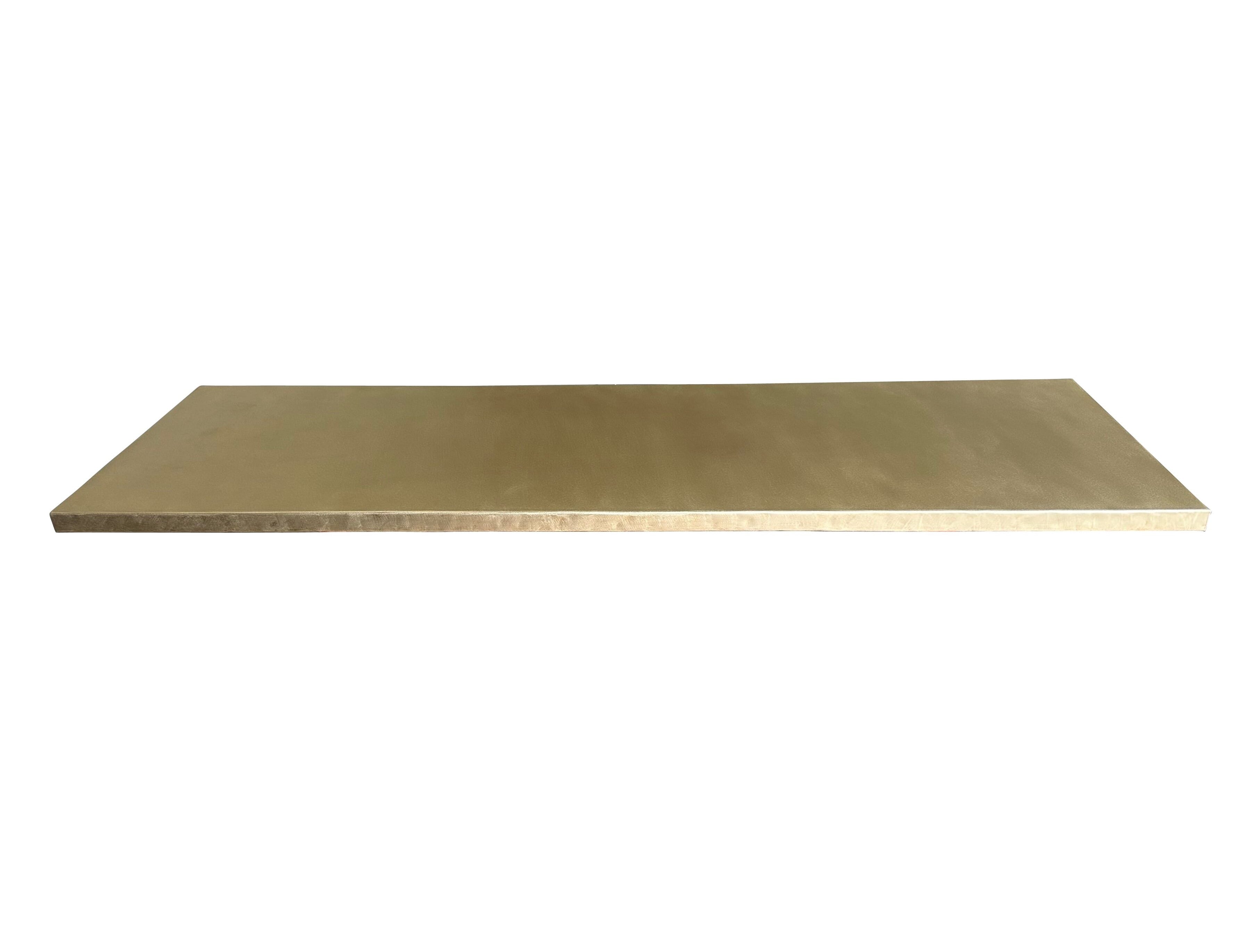 Handmade Matt Brass Kitchen Countertop - D2215