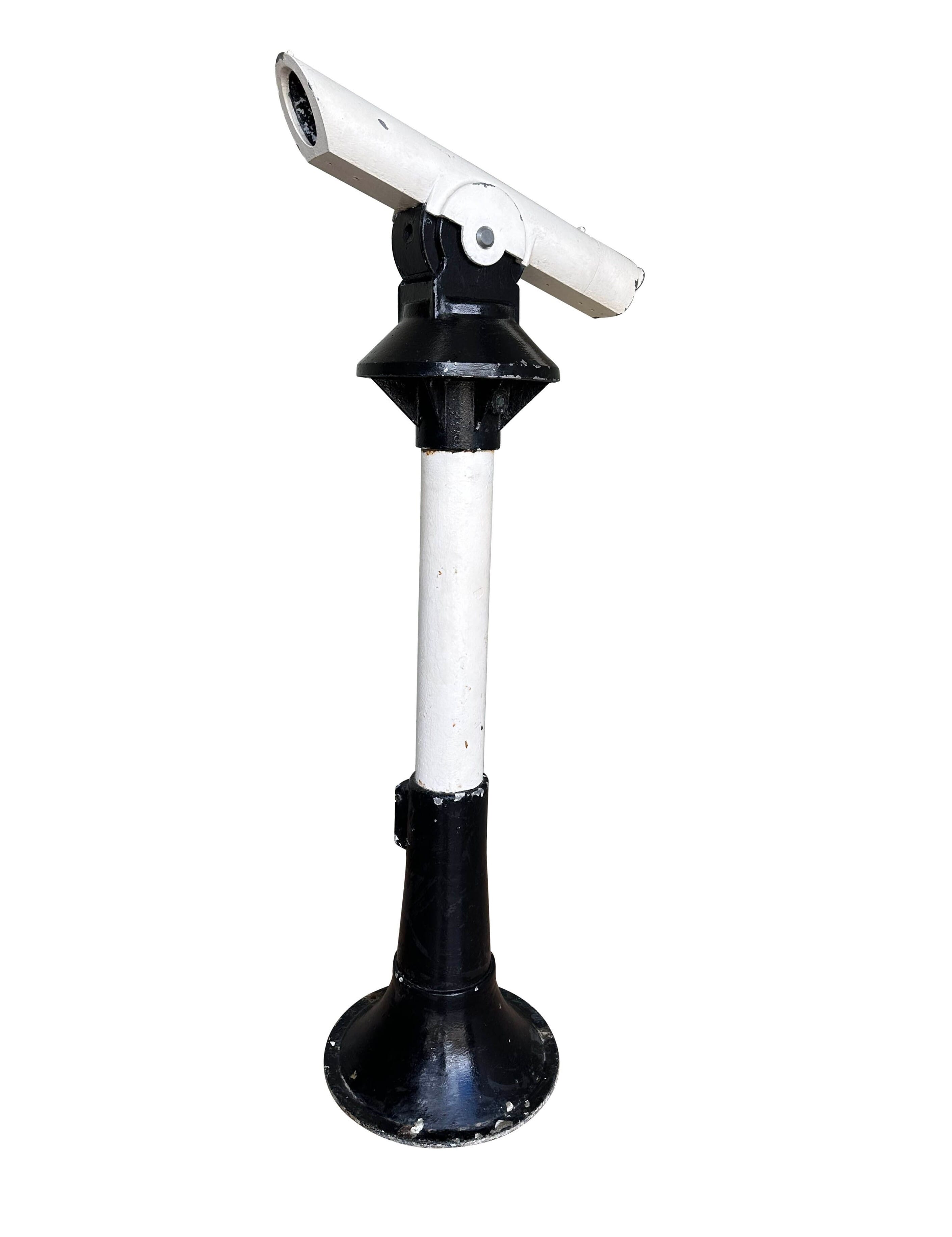 Reclaimed Cast Metal Seafront Telescope - 10577
