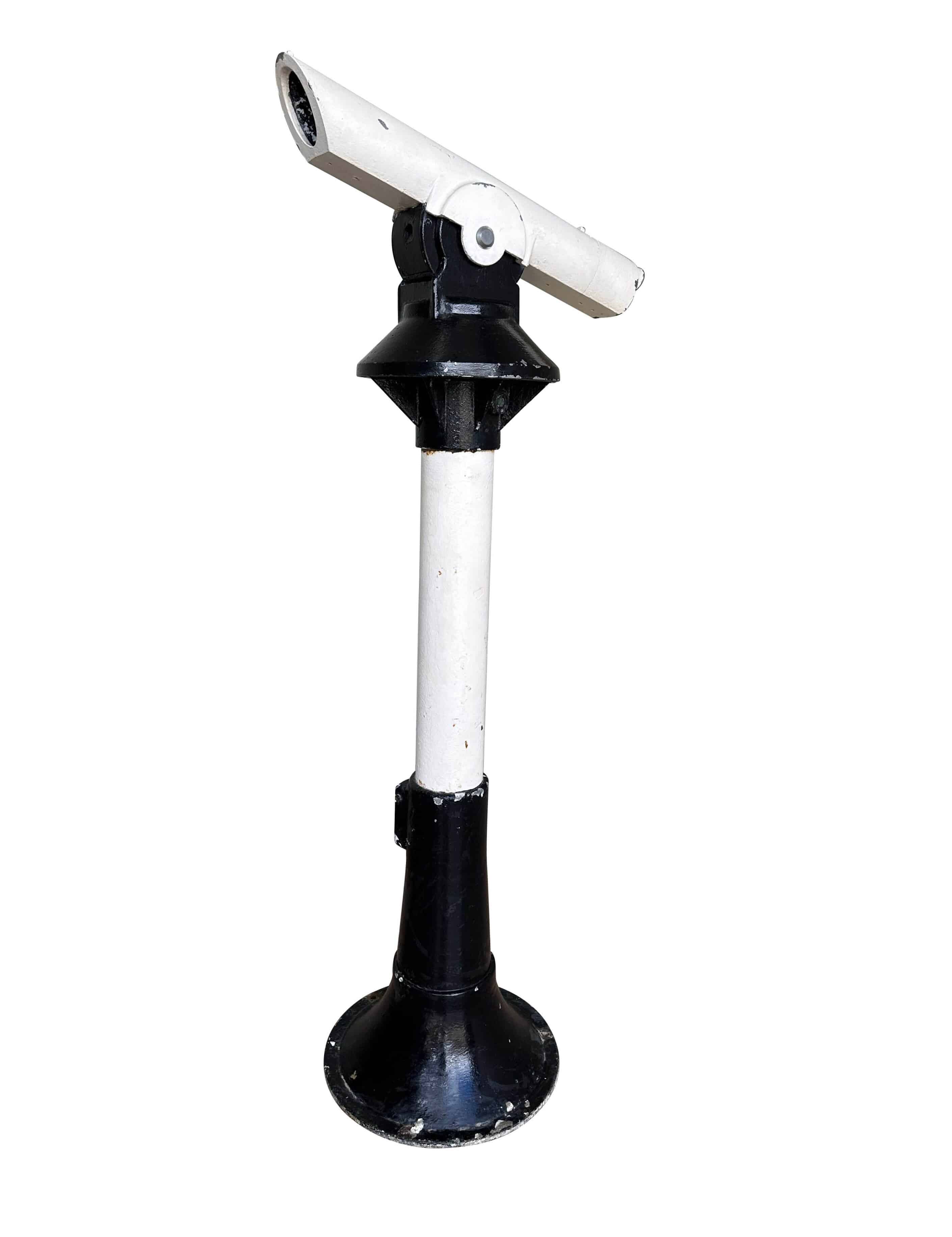 Reclaimed Cast Metal Seafront Telescope