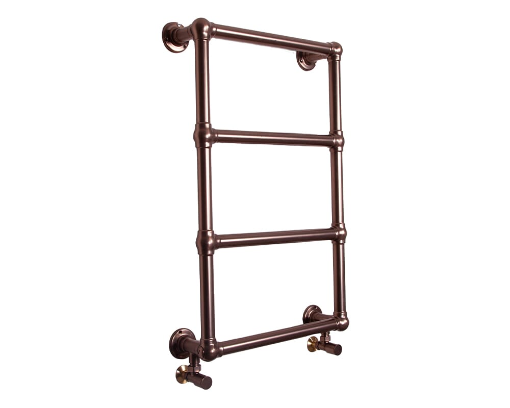 Carron Wall Mounted Bathroom Brushed Bronze Towel Rail - TOW262