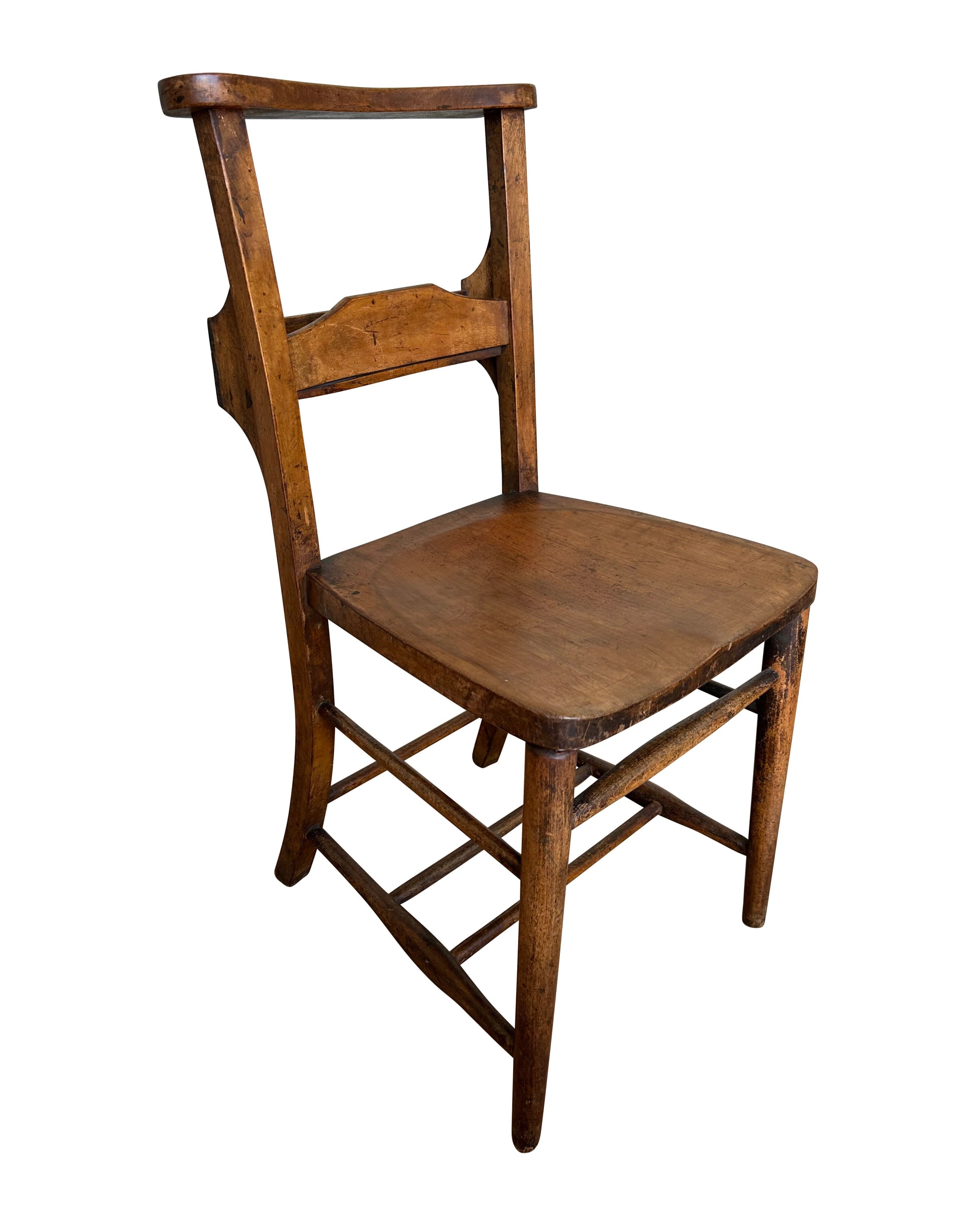Original Antique Victorian Church / Chapel Chairs - 10596